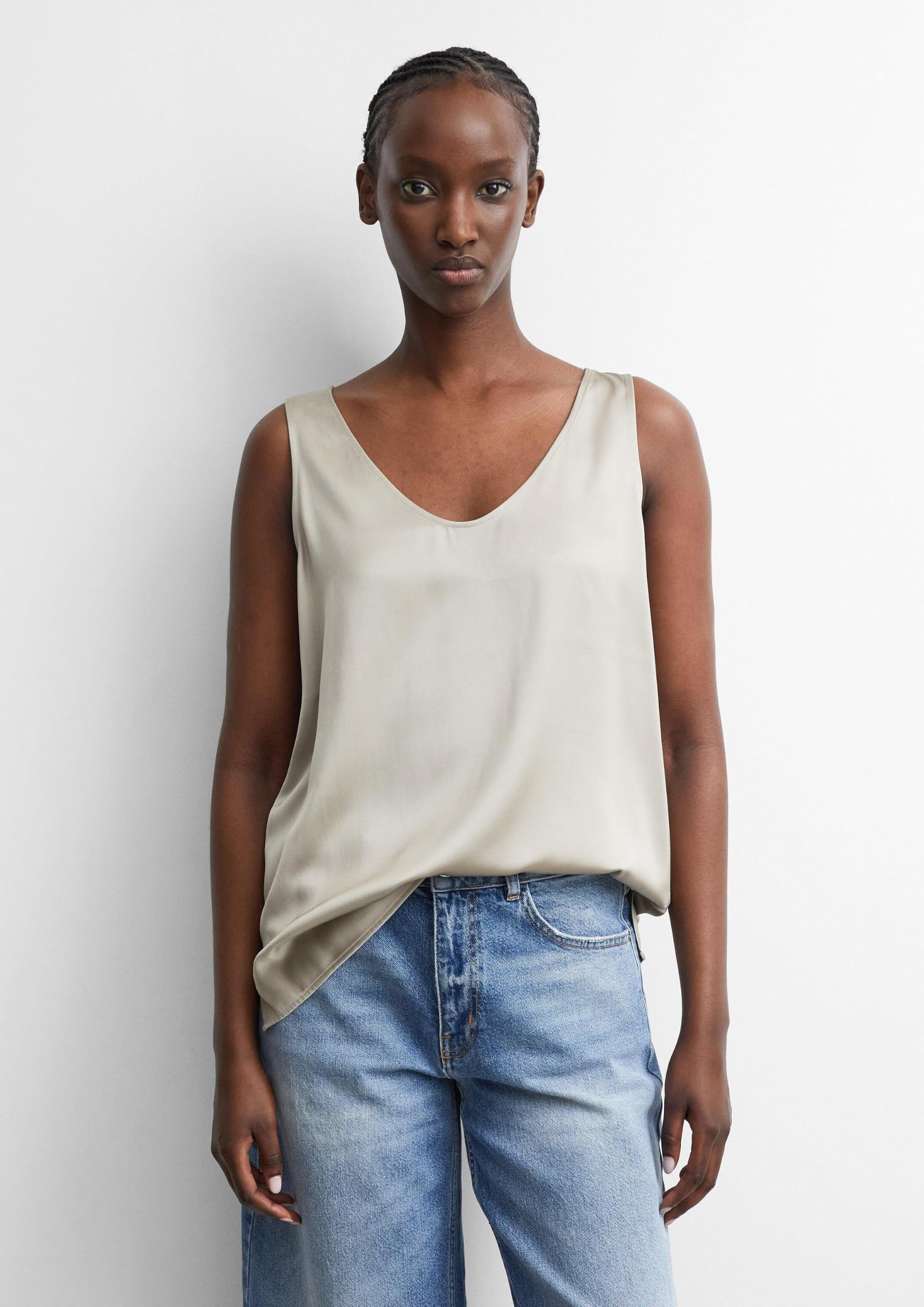 comma-blouses-satin-bluse-rmellos-gr-38-top image 3