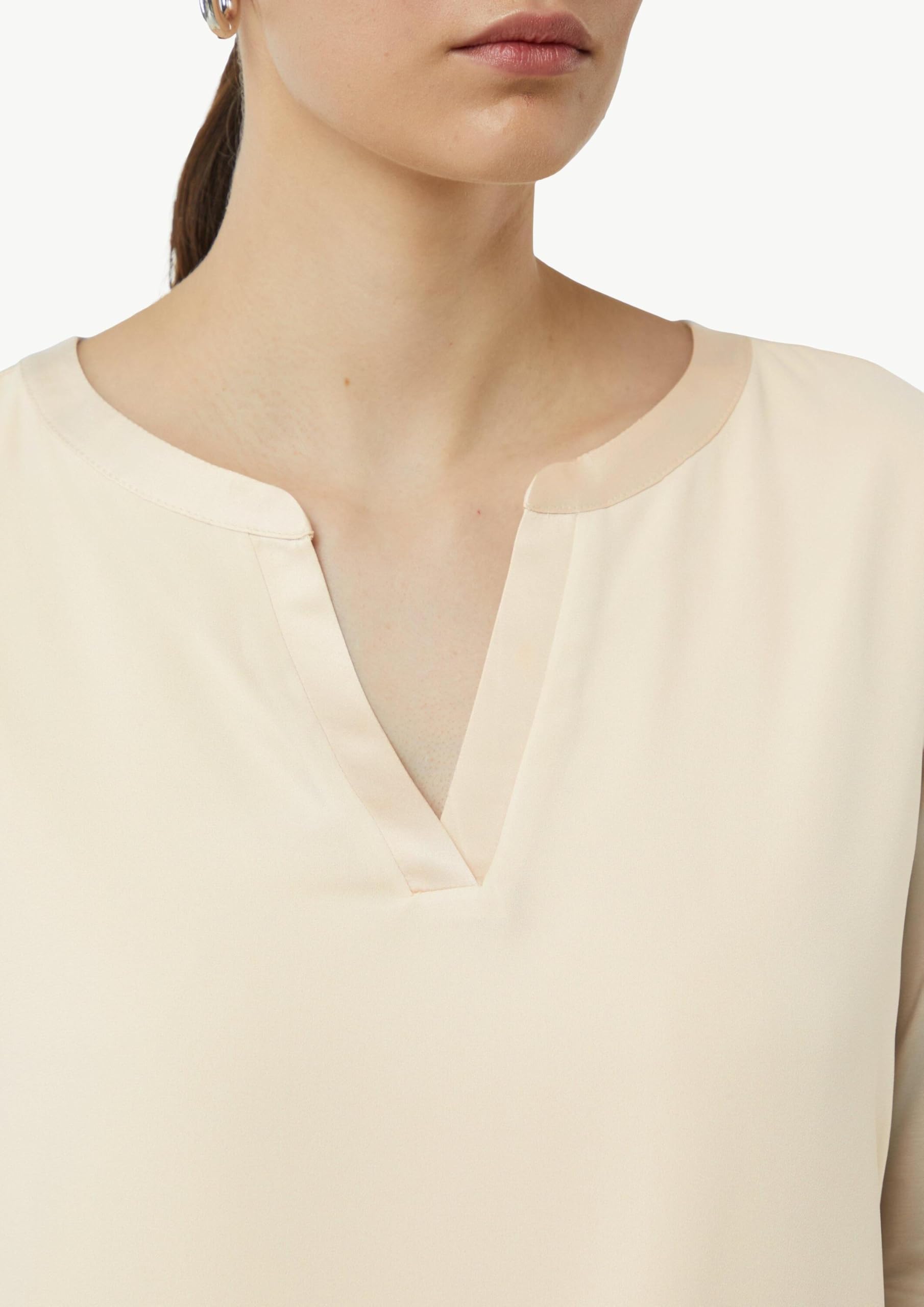 comma-t-shirt-2151665-gr-42-braun-tunika-ausschnitt image 5
