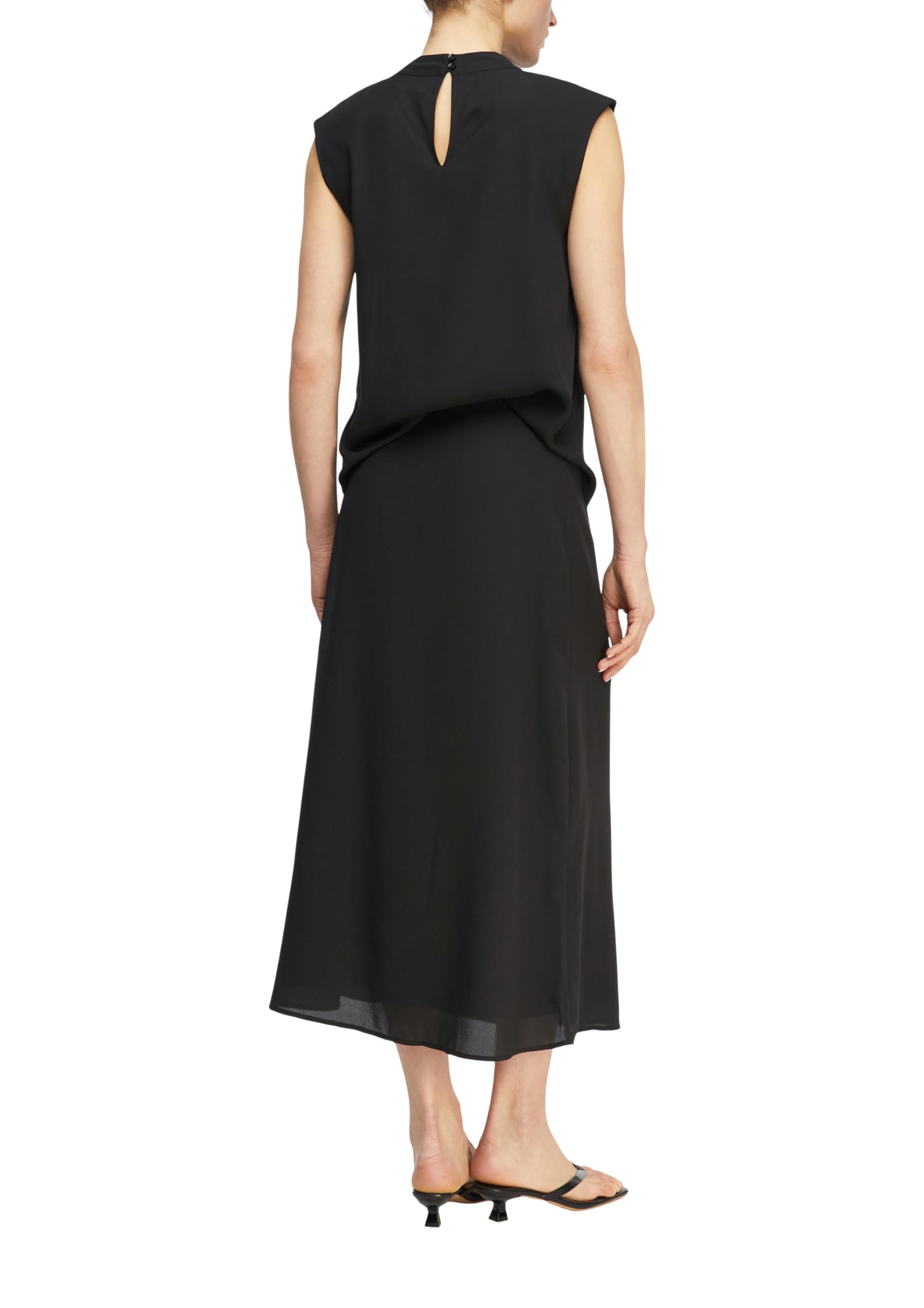 comma-chiffon-midi-rock-mit-volant-gr-e-38-uni image 2