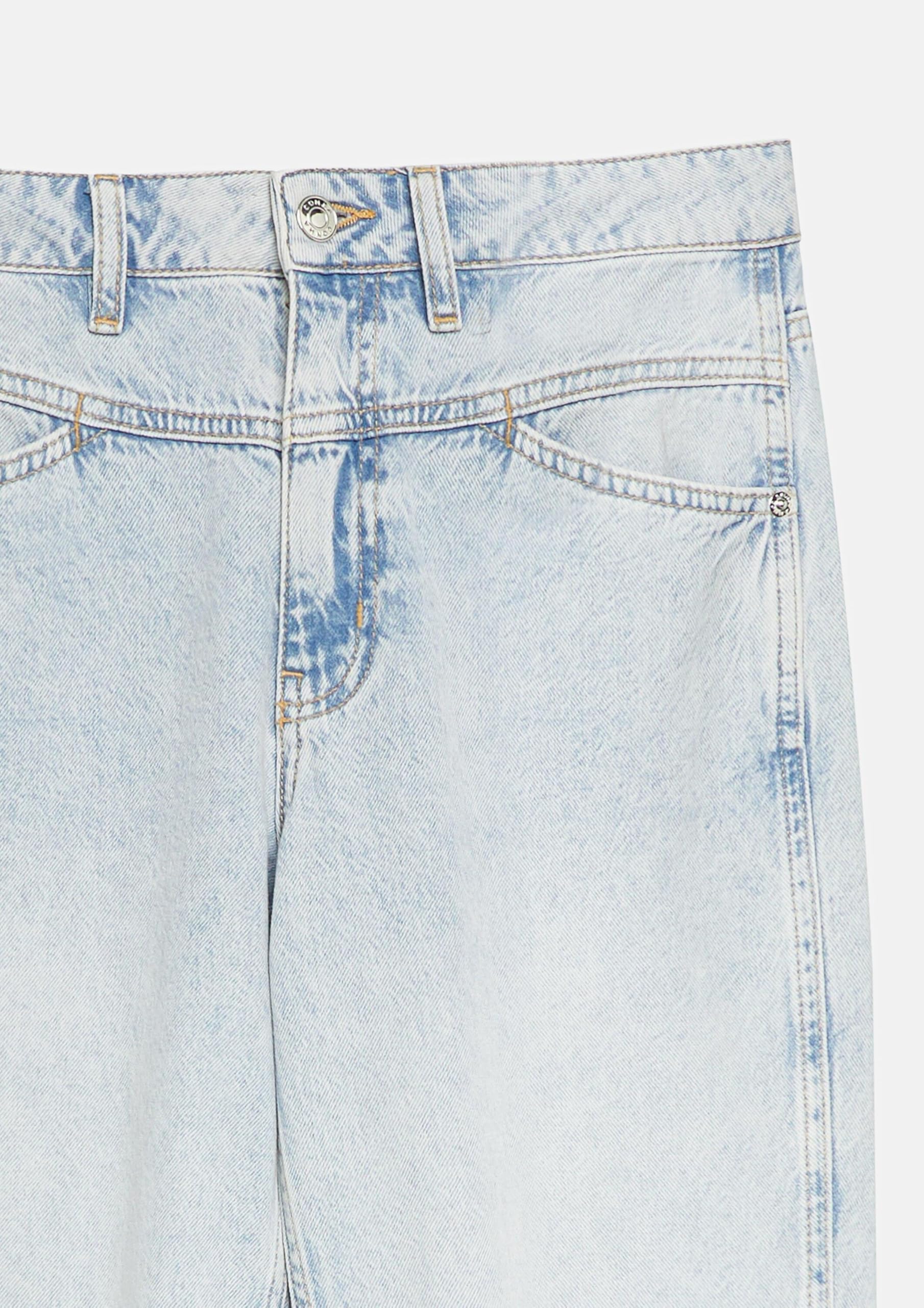 comma-barrel-leg-jeans-hose-gr-42-mid-rise-waschung image 6