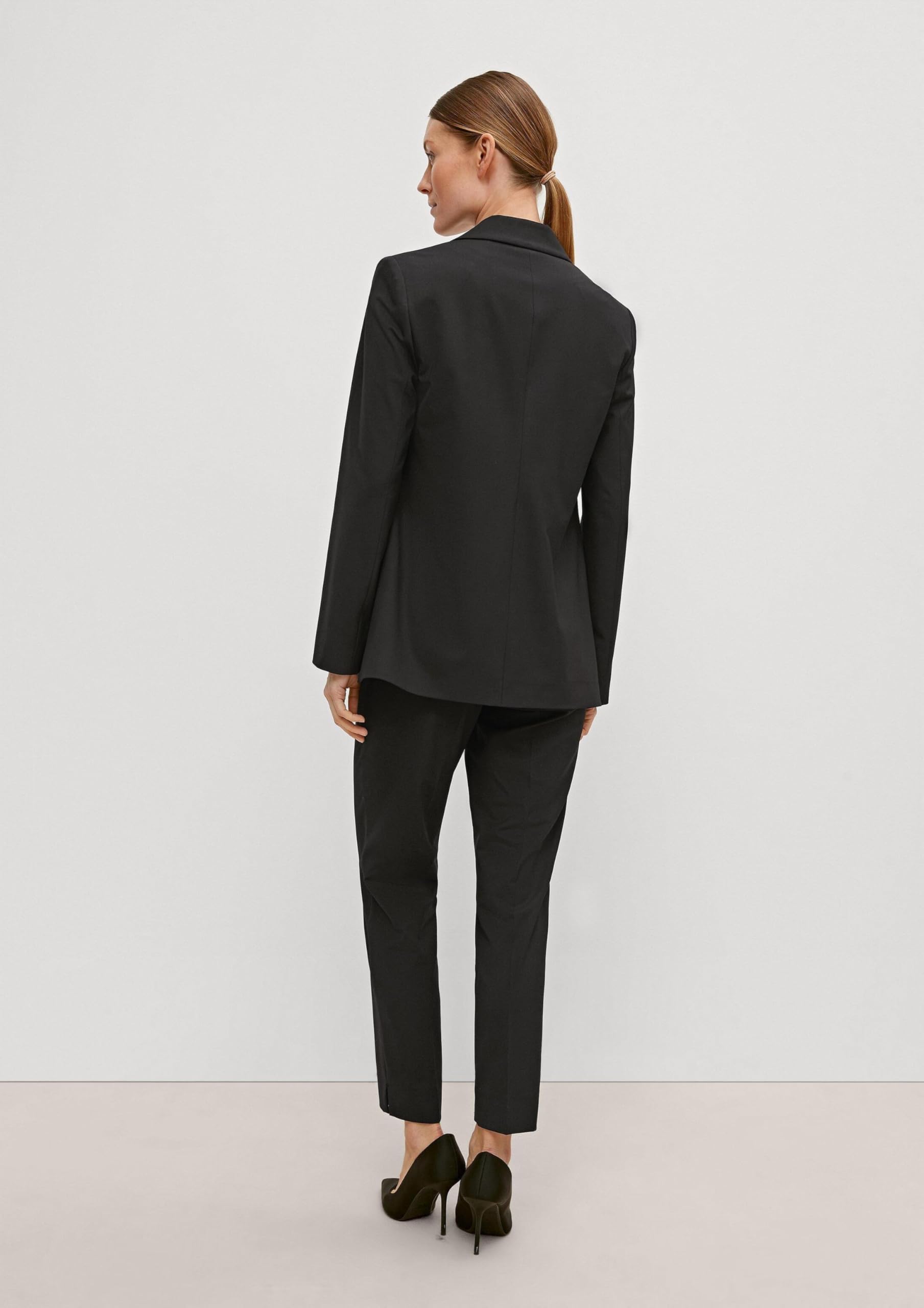 comma-blazers-2128345-blazer-gr-38-schwarz-knopfleiste image 7