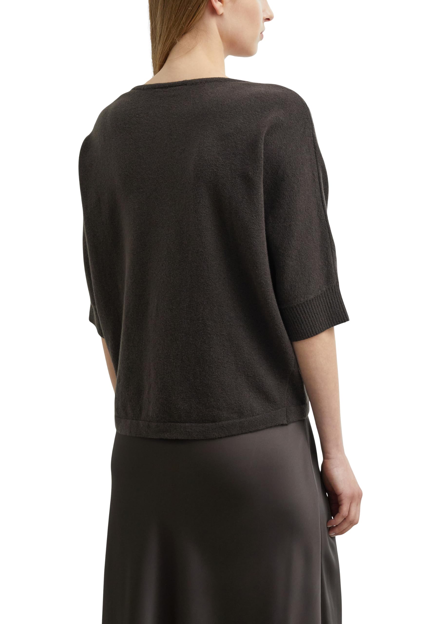 comma-strickpullover-damen-dunkelbraun-relaxed-fit-u-boot image 2