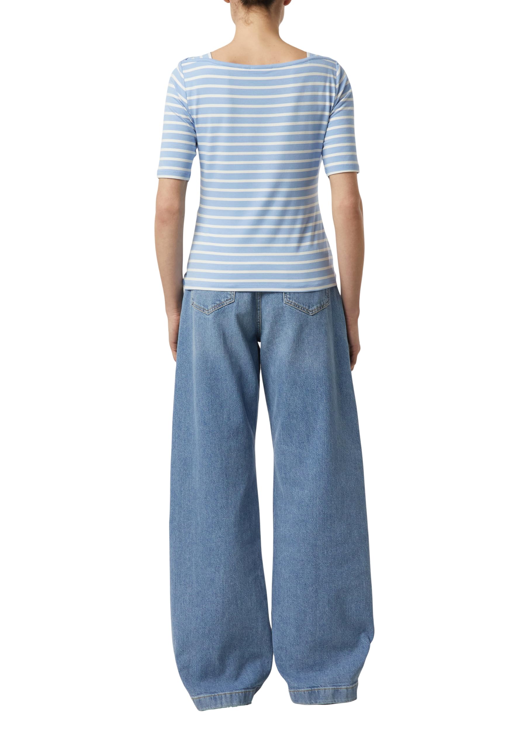 comma-t-shirt-jersey-slim-fit-arktisblau-gr-40 image 2
