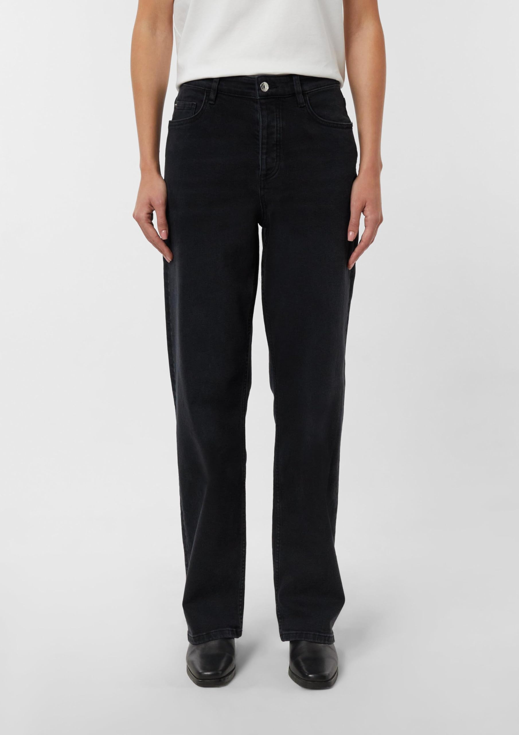 comma-jeans-high-rise-straight-damenjeans-42-schwarz image 5