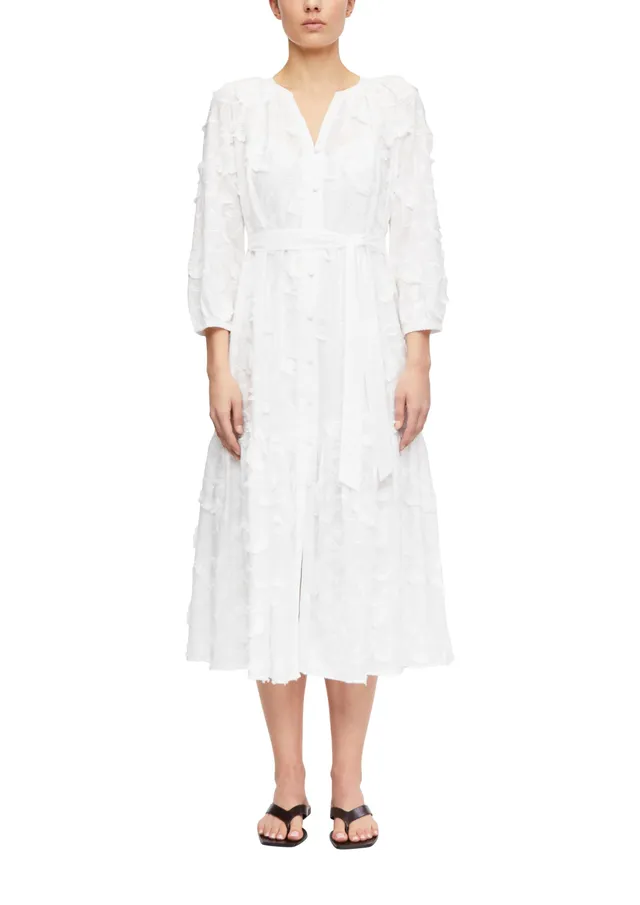 comma-dresses-midikleid-baumwoll-voile-gr-40-floral-fil-coup image 1