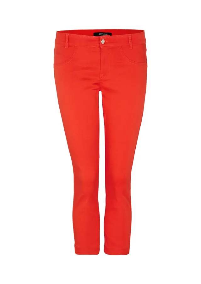 comma-june-7-8-damen-jeans-mohnrot-skinny image 1