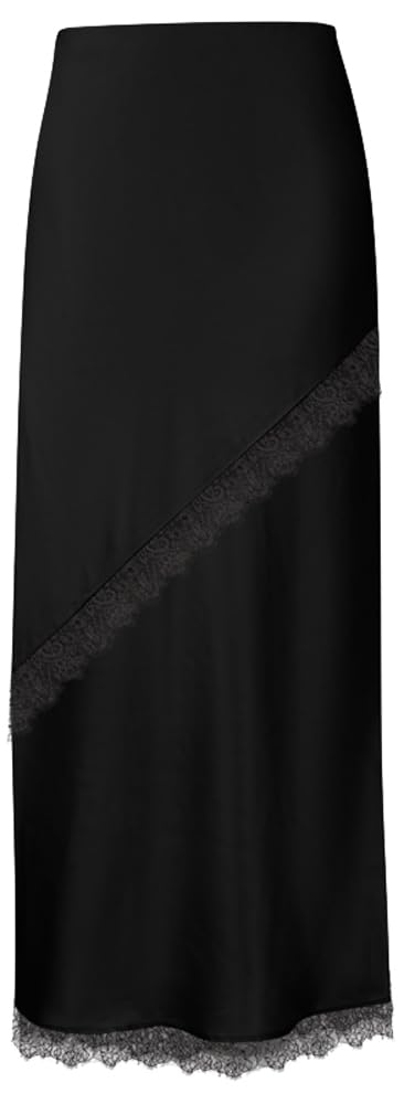 comma-skirts-satin-rock-damen-midi-gl-nzend-2 image 1