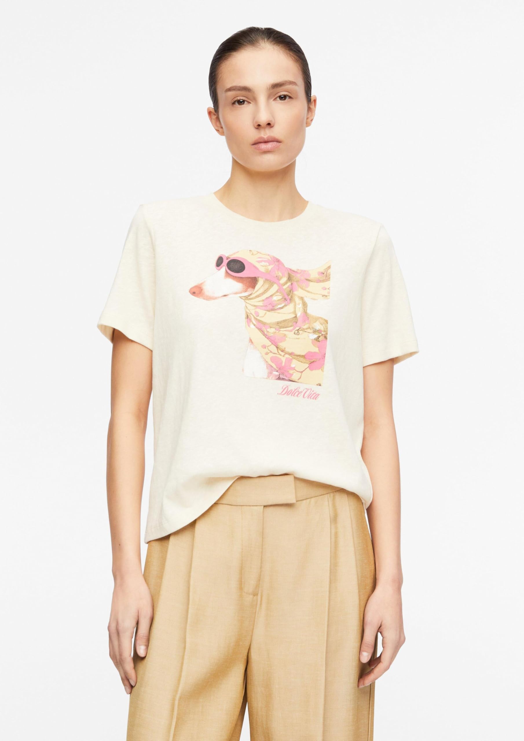 comma-damen-t-shirt-flammgarn-jersey-rundhals-regular-fit-44 image 6