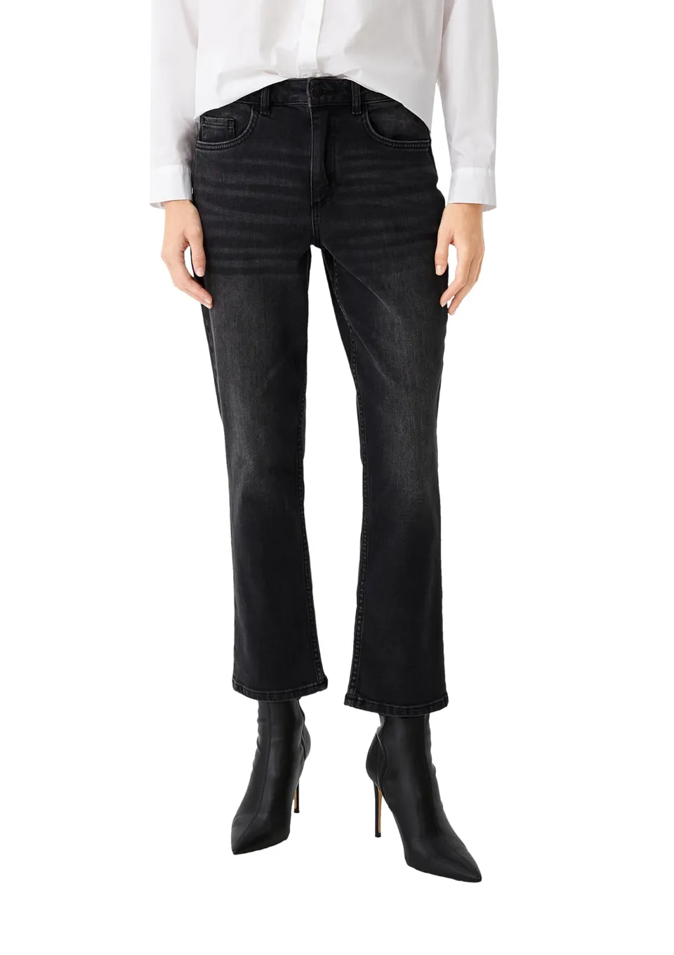 comma-jeans-regular-fit-straight-leg-jeans-dunkelgrau-42 image 1