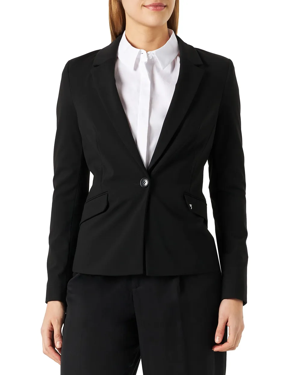 comma-blazers-2128529-blazer-grau-schwarz-gr-34 image 1