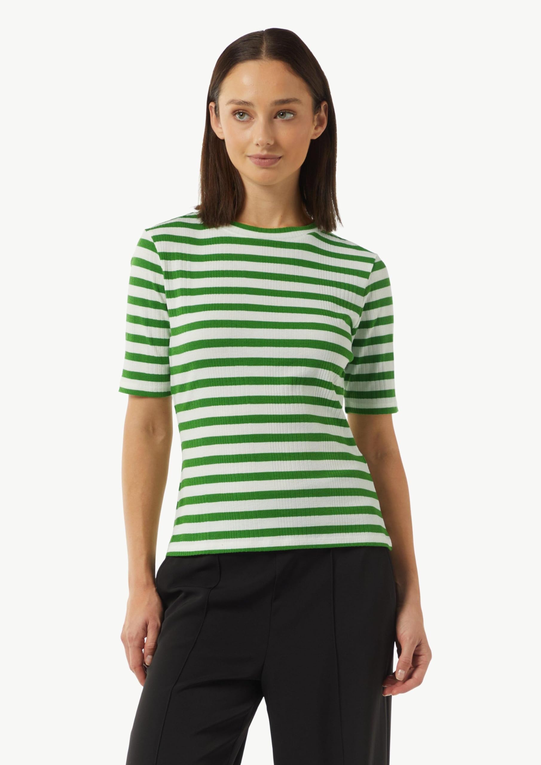 comma-t-shirt-2149923-damen-shirt-gr-n-gr-42-viskosemix image 5