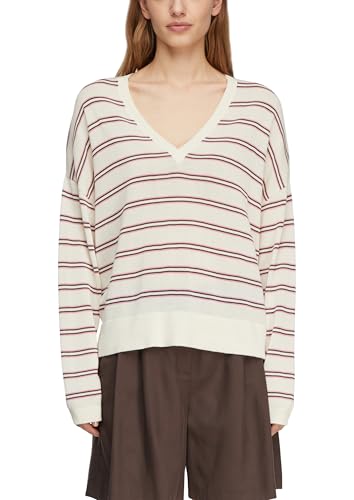 comma-knitwear-strickpullover-gestreift-l-v-ausschnitt image 8