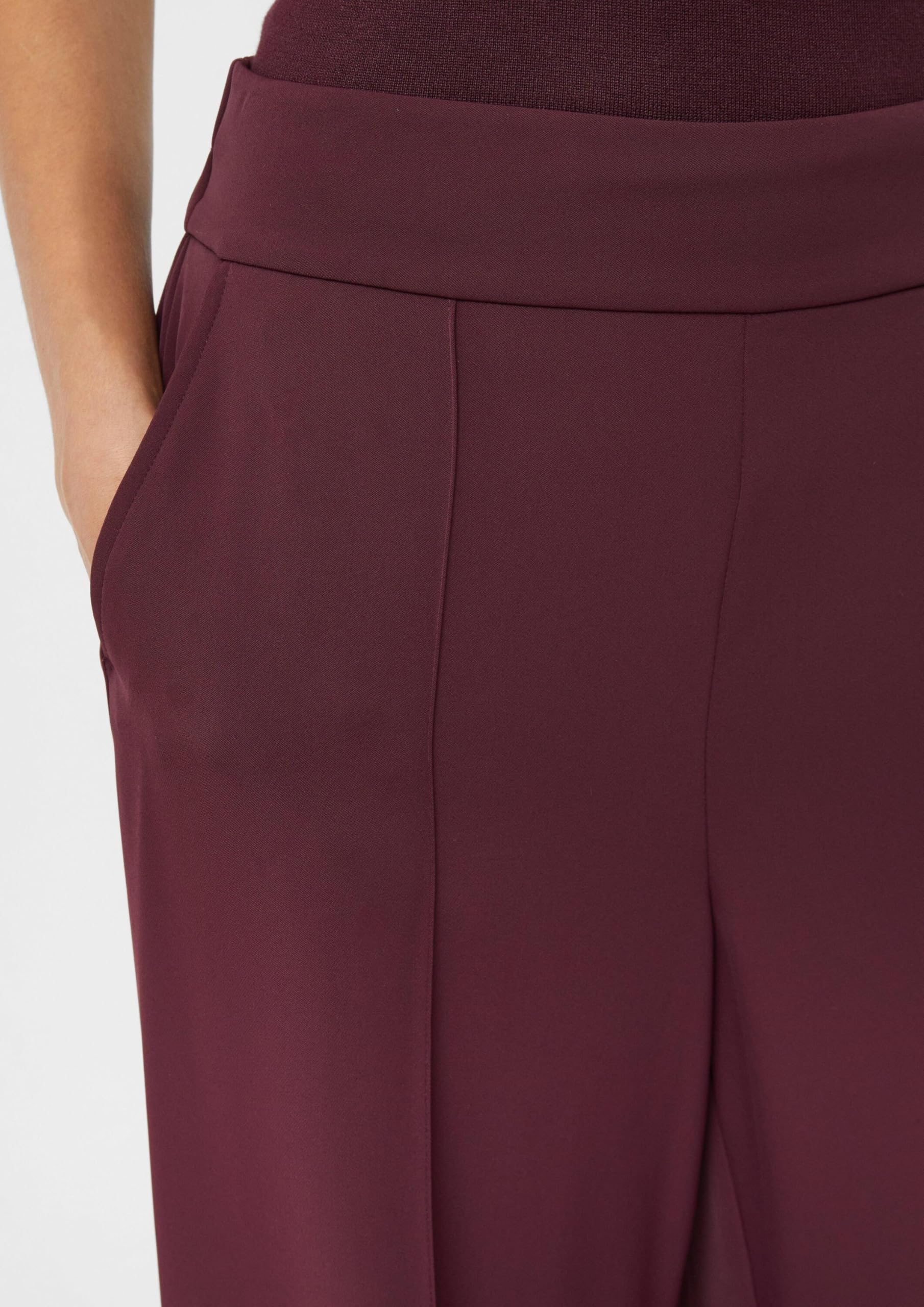 comma-klassische-marlenehose-hose-bordeaux-4922-gr-46 image 4