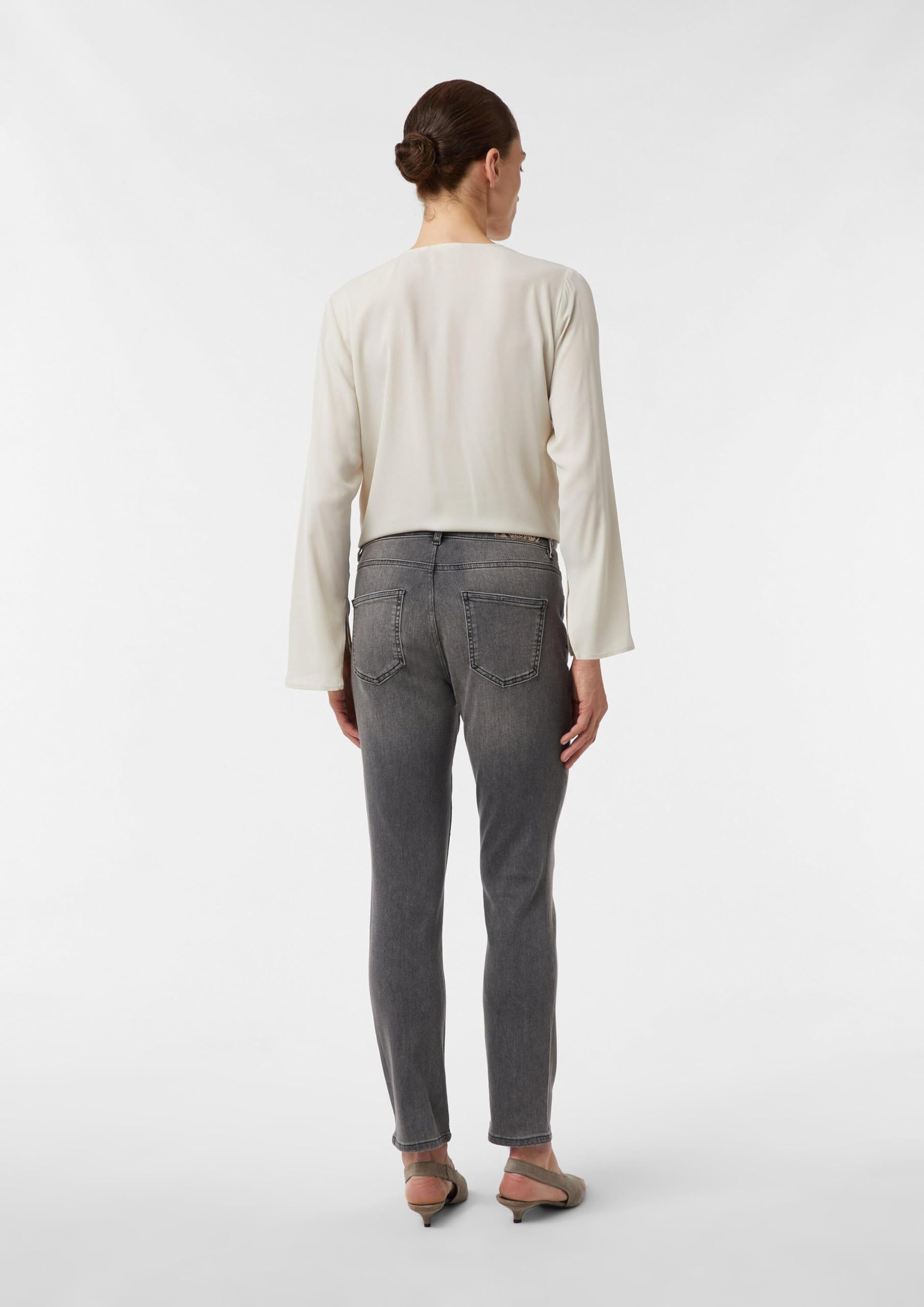 comma-slim-fit-jeans-damen-gr-46-stretch-schmuckknopf image 8