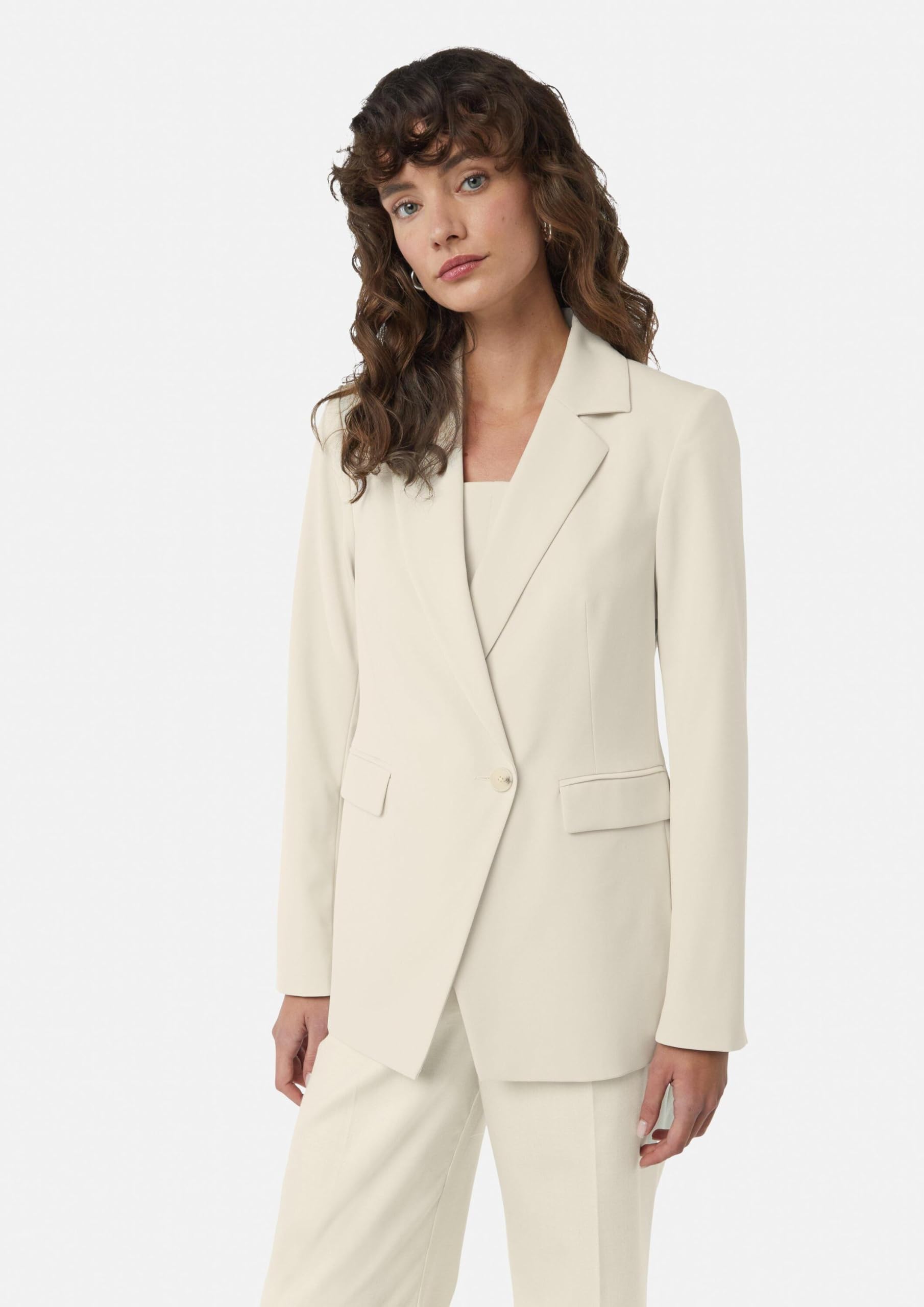 comma-hochwertiger-blazer-mit-asymmetrischem-verschluss-gr-42-smaragd image 7
