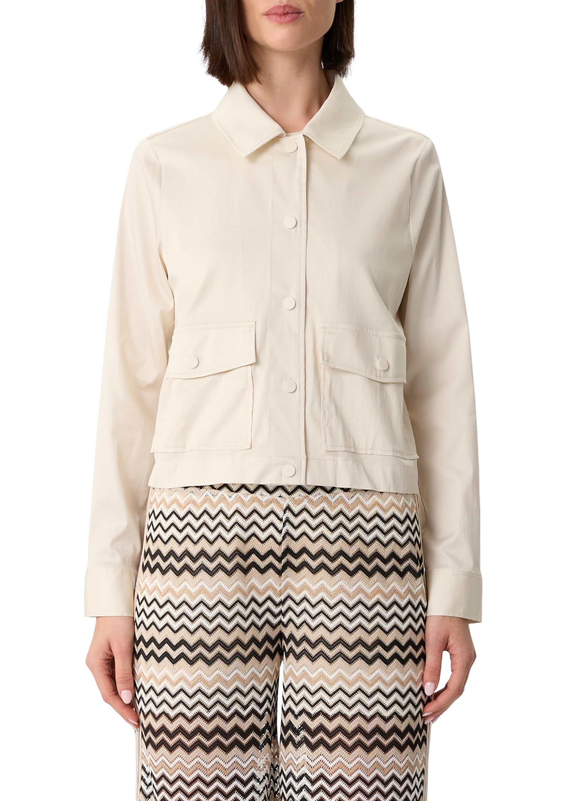 comma-jacke-boxy-fit-baumwollmix-gr-36-hemdkragen image 1