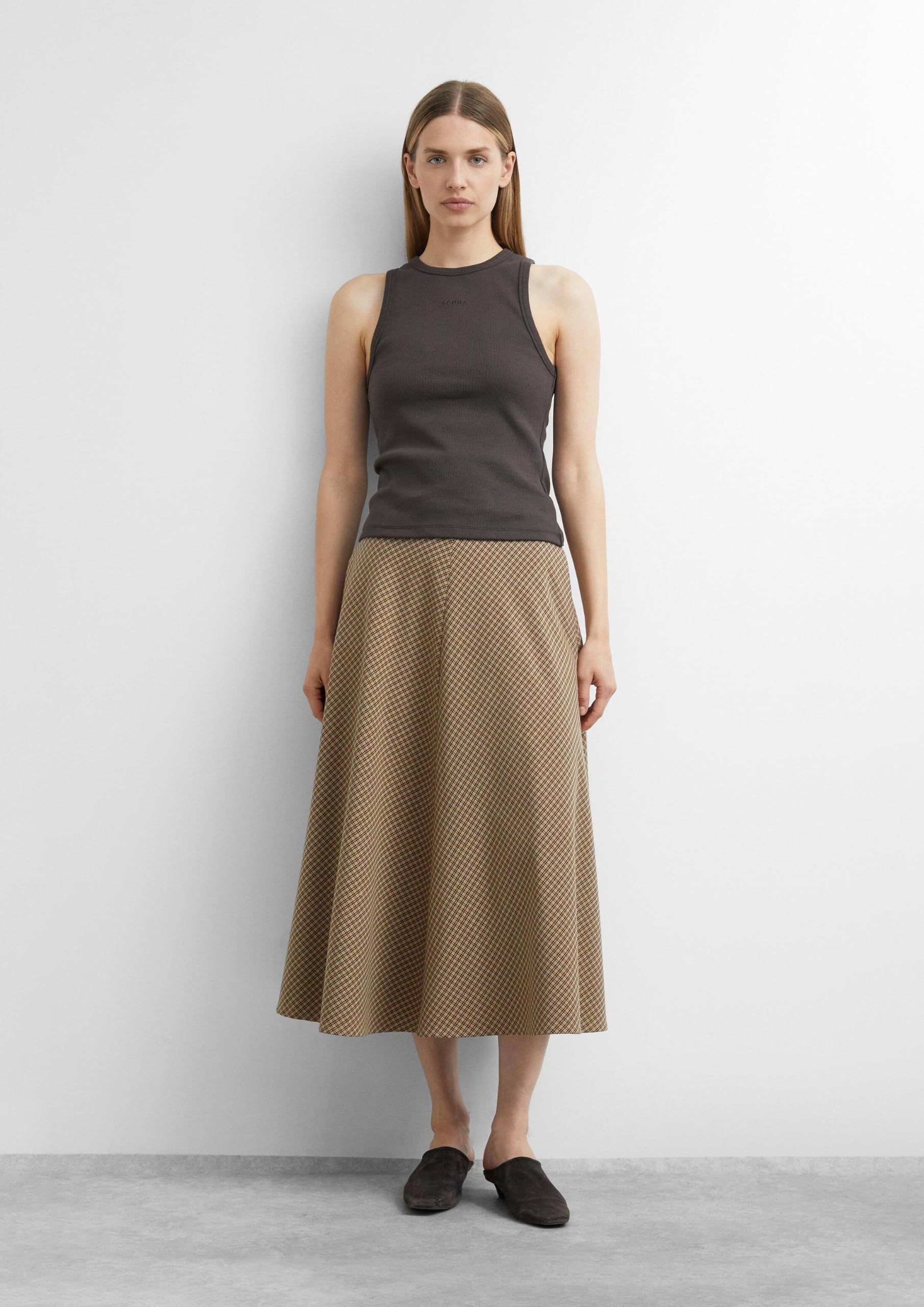 comma-rock-midi-midirock-damen-gr-e-34-karo-ausgestellt image 3