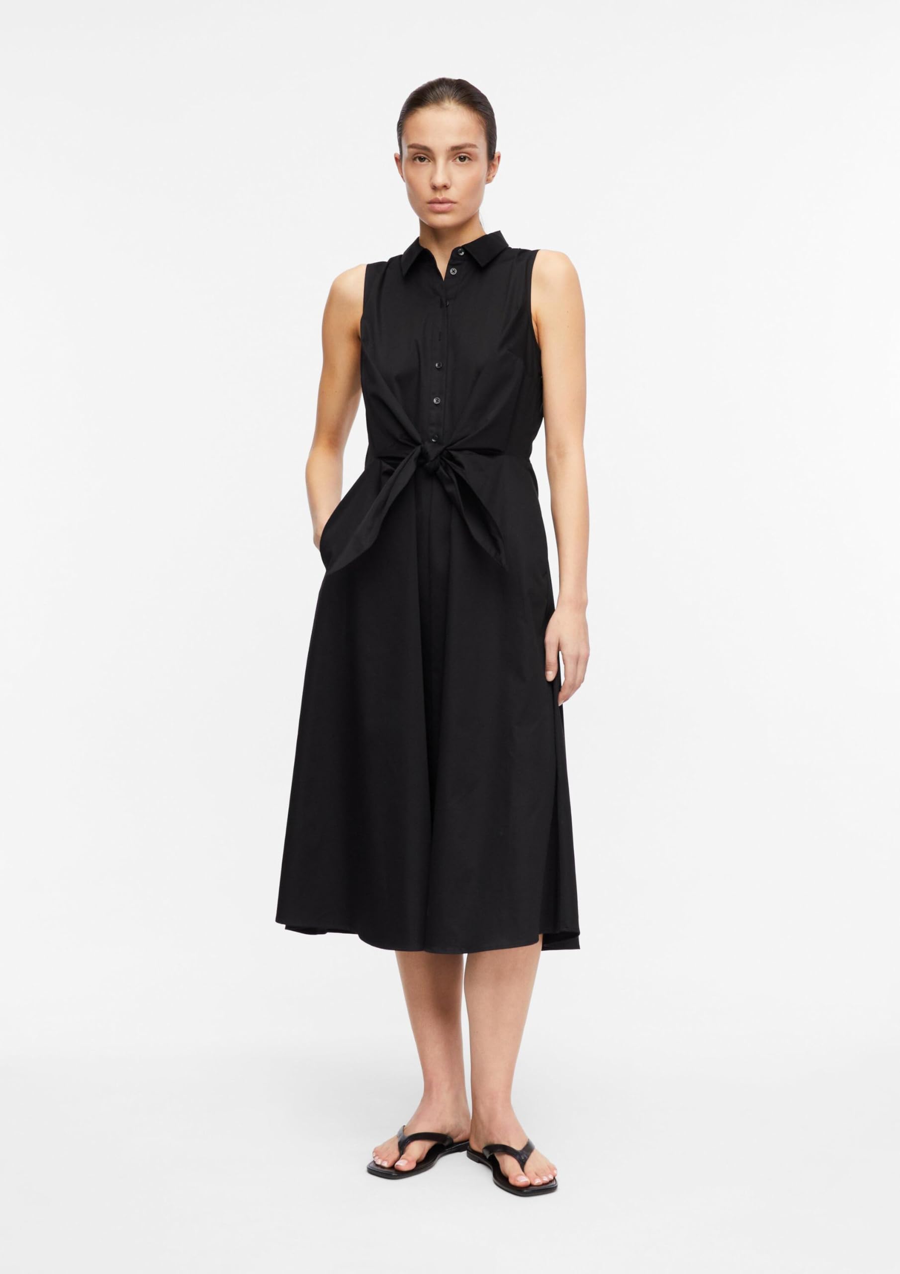 comma-kleid-a-linie-gr-34-schwarz-damen-minikleid-tailliert image 6