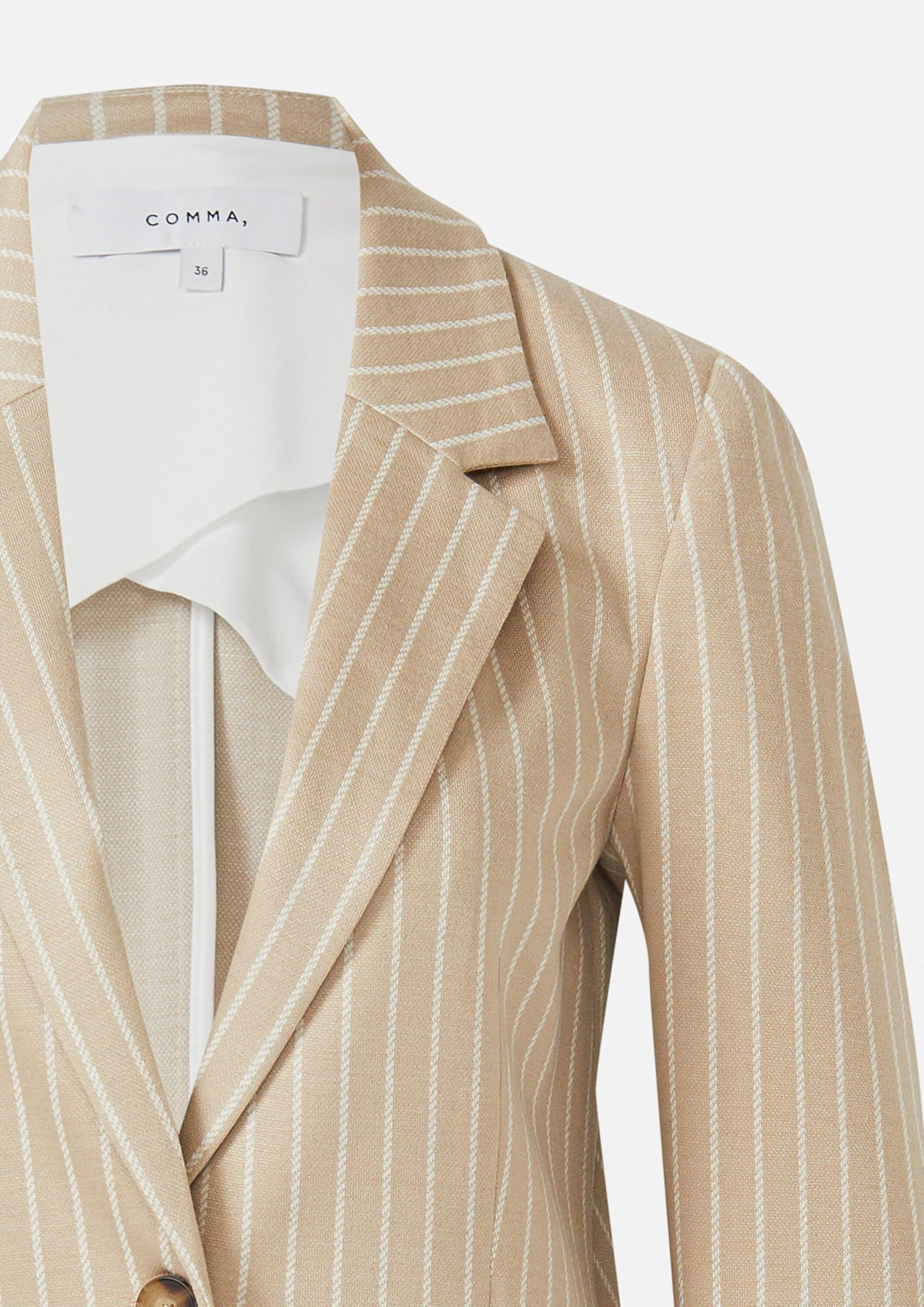 comma-blazers-jersey-blazer-nadelstreifen-damen image 8