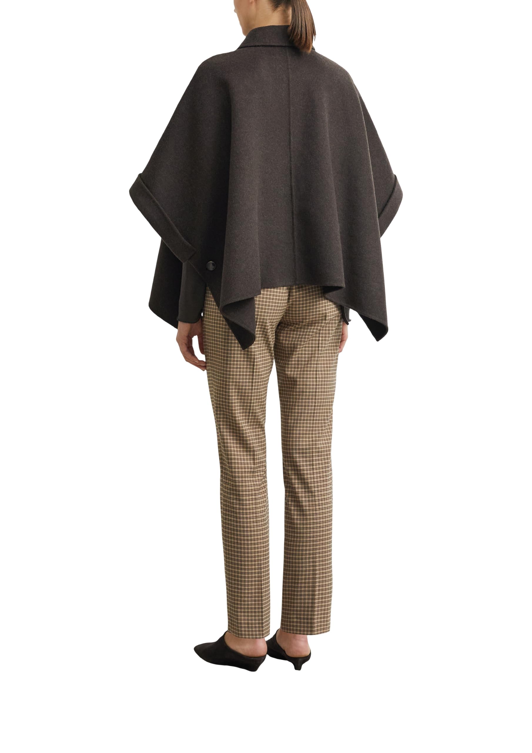 comma-cigarette-hose-karo-stoffhose-damen-gr-e-32-mid-rise image 2