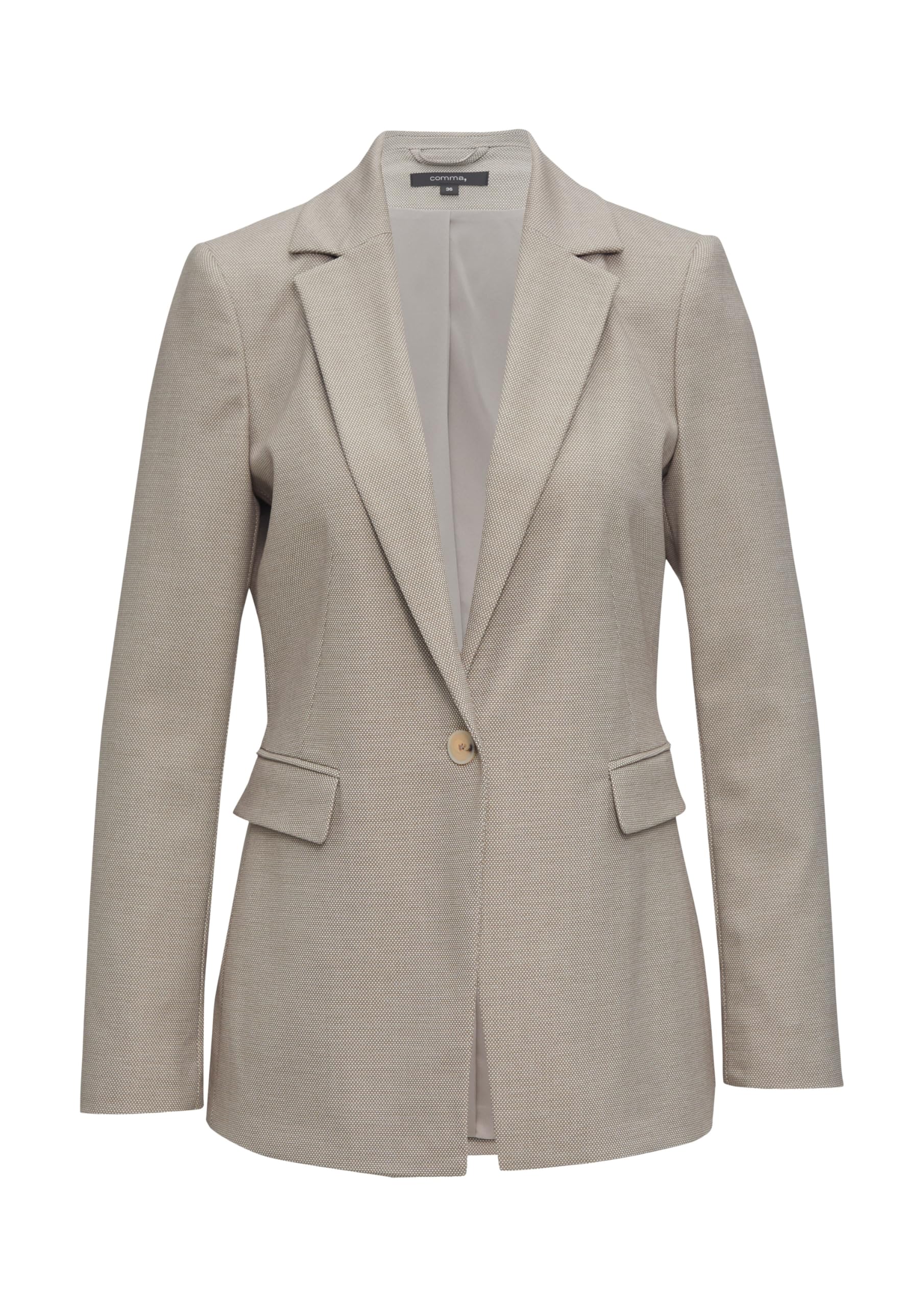 comma-blazers-blazer-tailliert-struktur-damen image 3