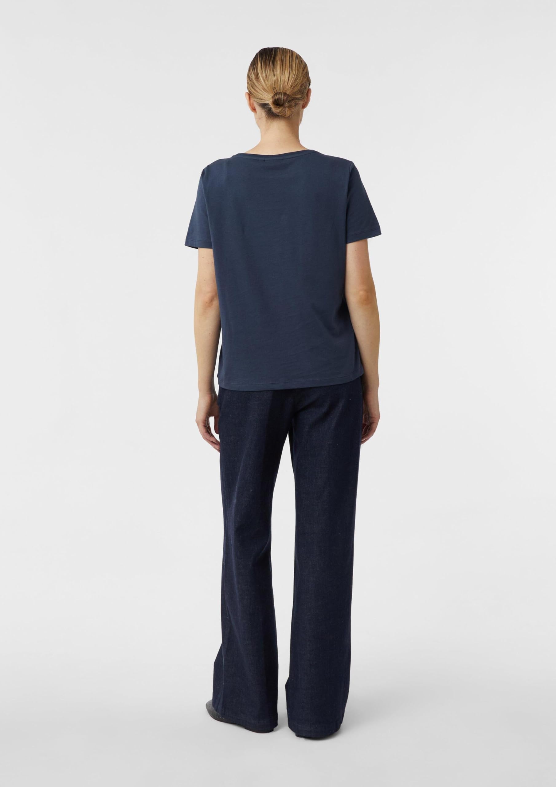 comma-t-shirt-frontprint-backprint-wei-baumwolle image 7