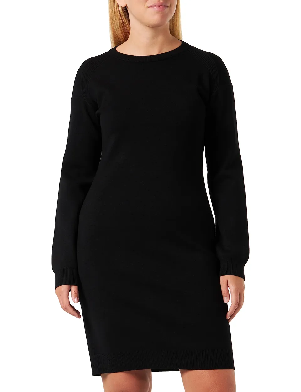 comma-kleid-2134952-strick-gr-36-grau-viskose image 1