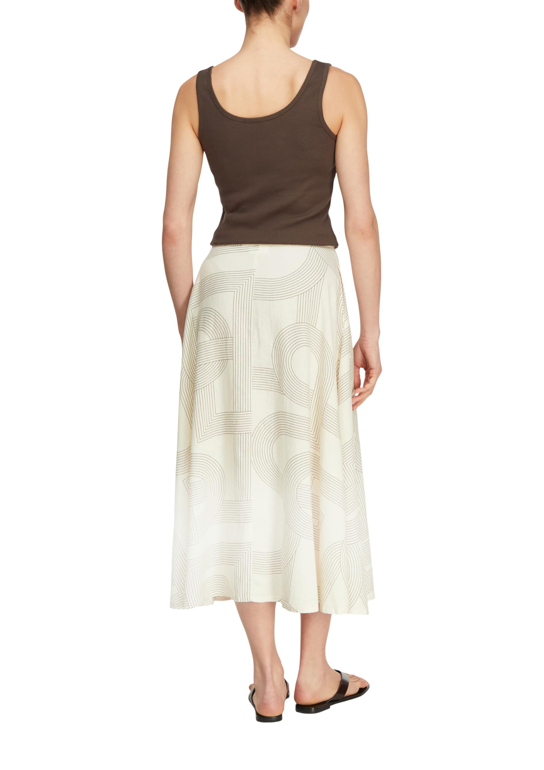 comma-2179688-leinenrock-lang-rock-damen-leinen image 2