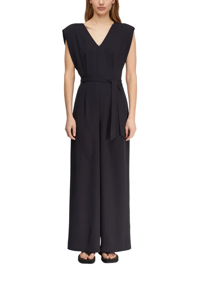 comma-jumpsuits-overall-wide-leg-navy-gr-e-36-einteiler image 1