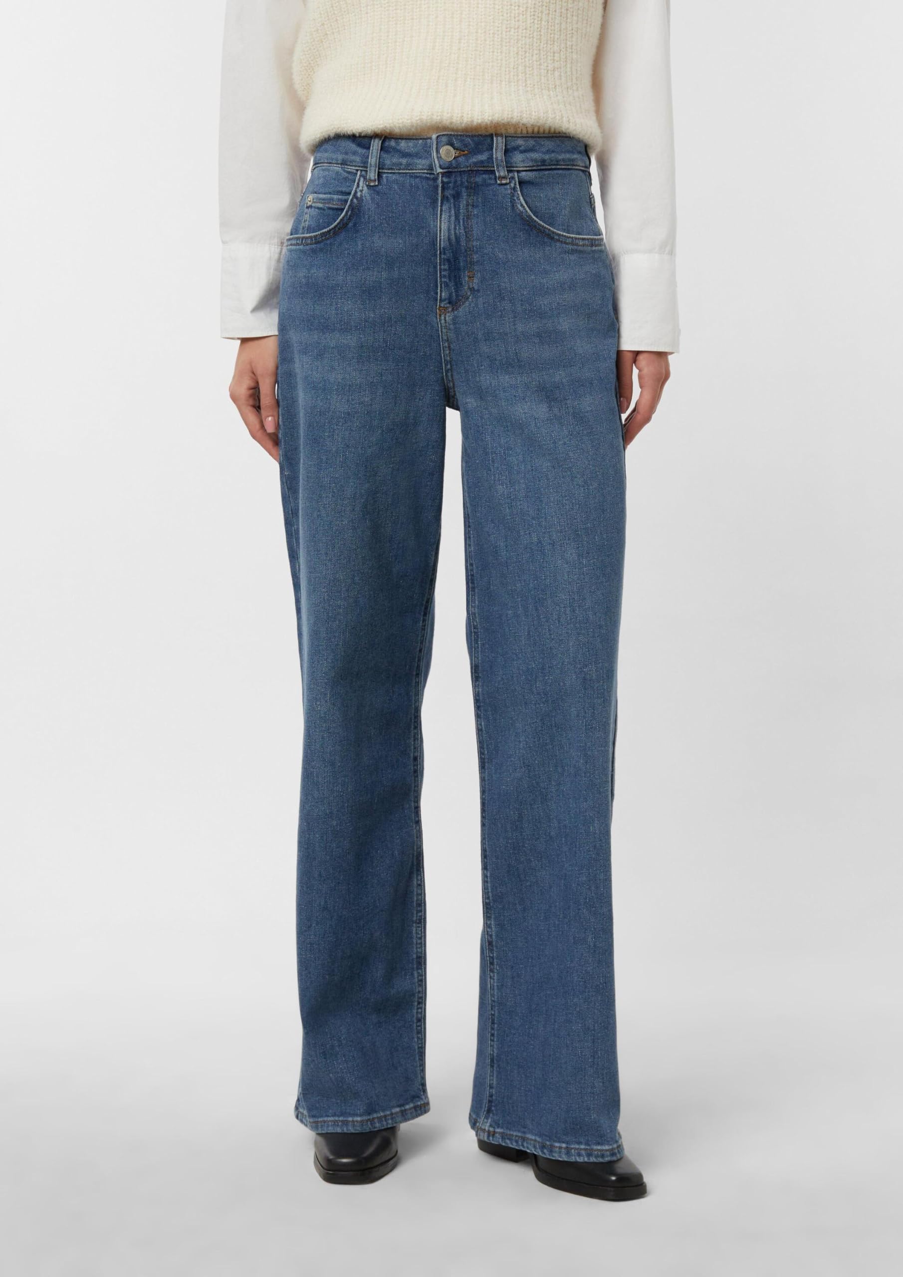 comma-jeans-elastische-wide-leg-jeans-gr-e-42 image 6