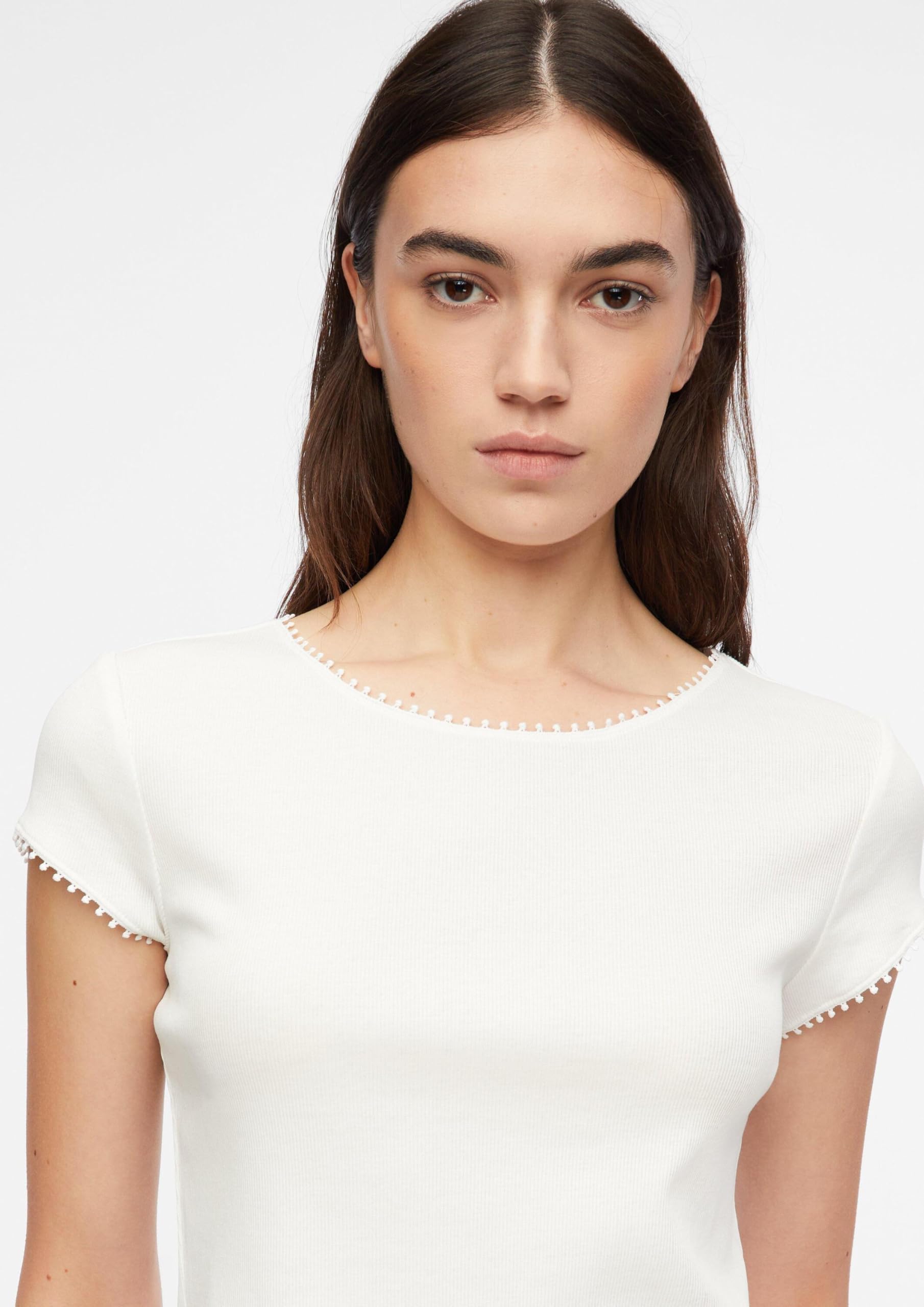 comma-tops-2180206-t-shirt-damen-gr-36-basic image 3