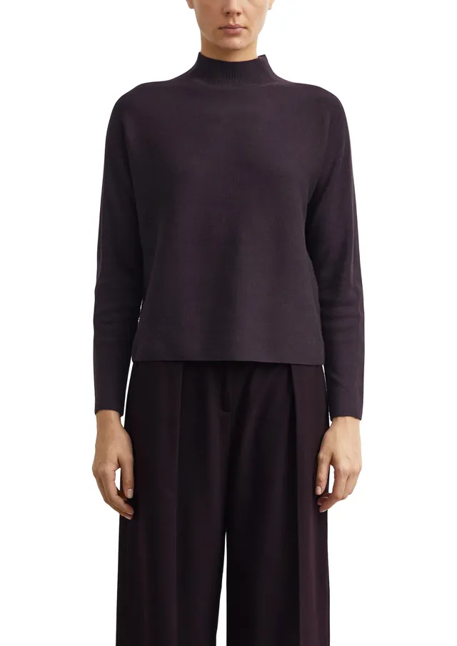 comma-knitwear-strickpullover-2185262-gr-44-lilac-langarm image 1