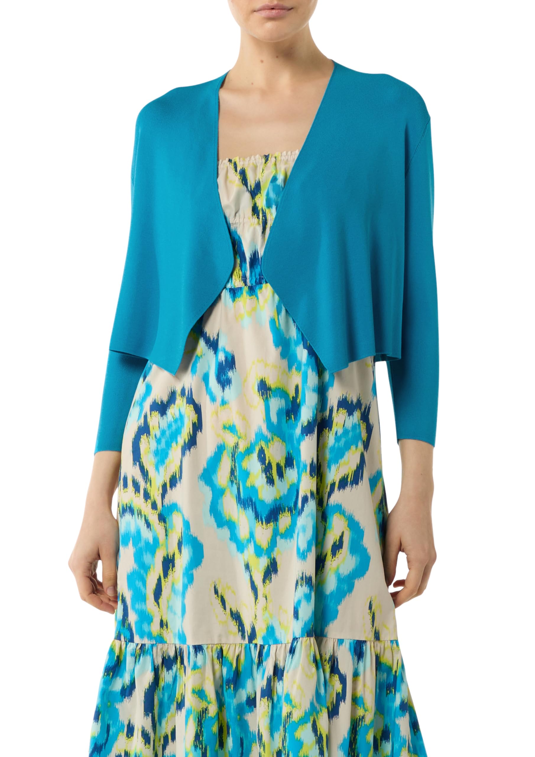 comma-verk-rzte-strickjacke-viskosemix-s-pastellt-rkis image 7