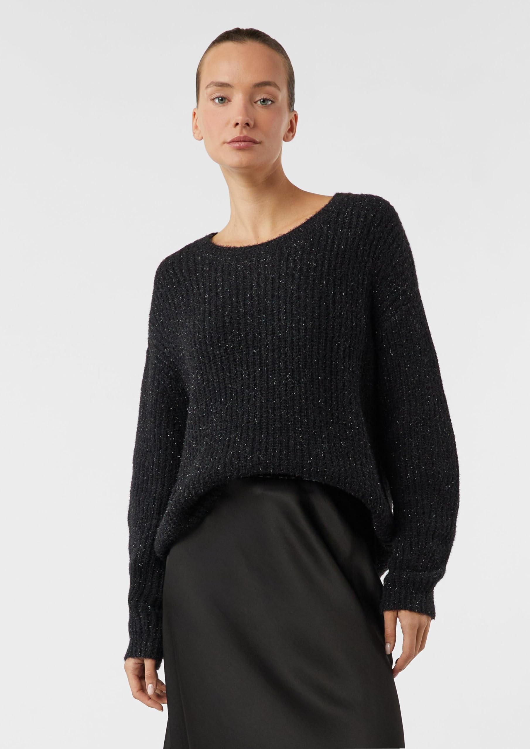 comma-relaxed-pullover-glitzergarn-gr-44-schiefergrau image 6