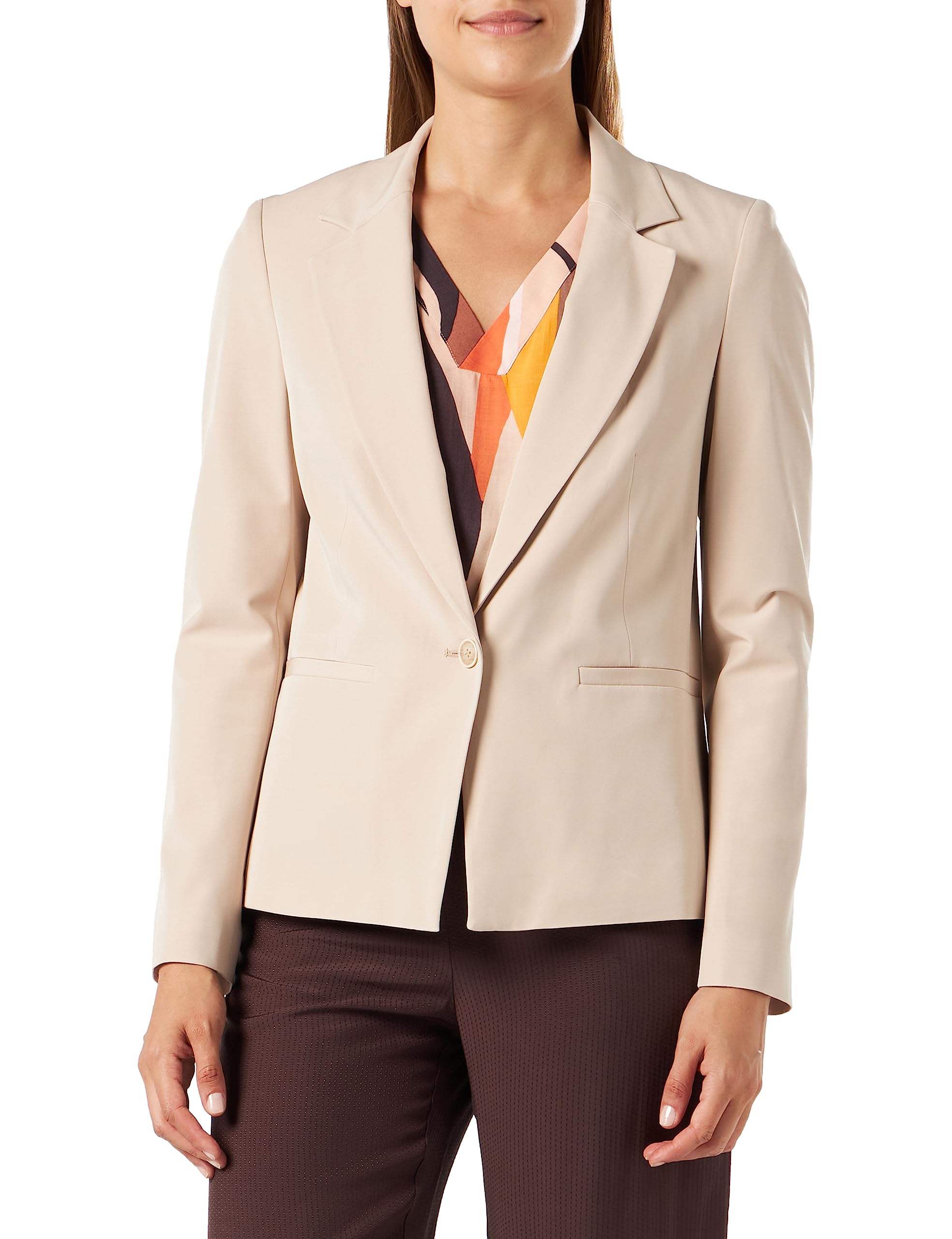 comma-blazers-blazer-2137450-damen-braun-gr-38 image 1