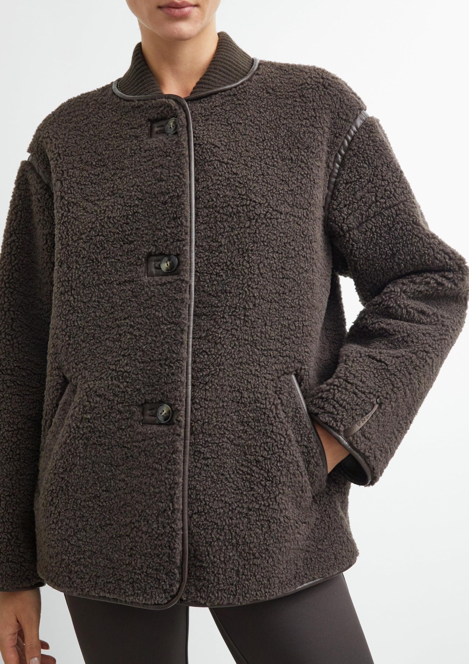 comma-teddy-outdoor-jacke-damen-xs-boyfriend-fit-pl-sch image 3
