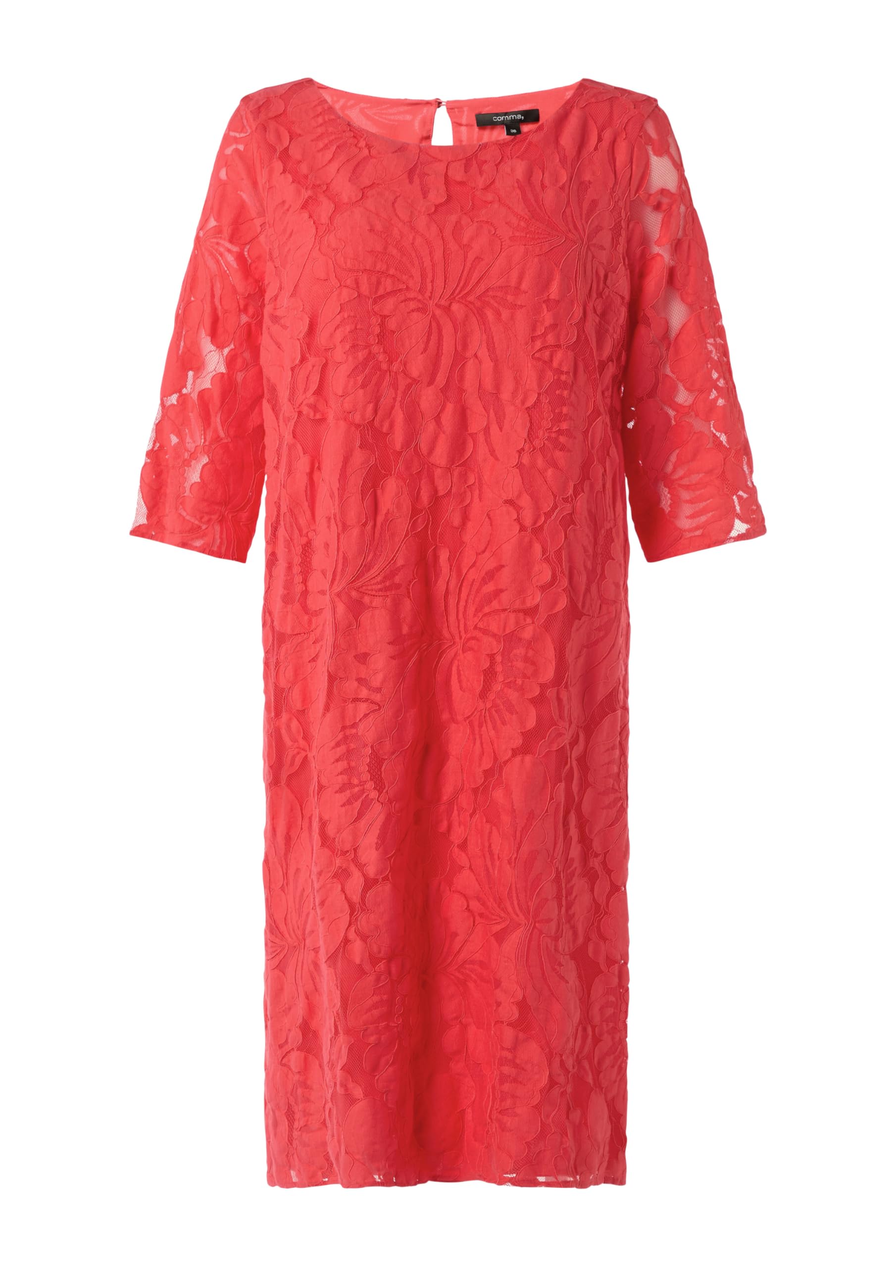 comma-spitzenkleid-pink-4294-kurz-floral image 3