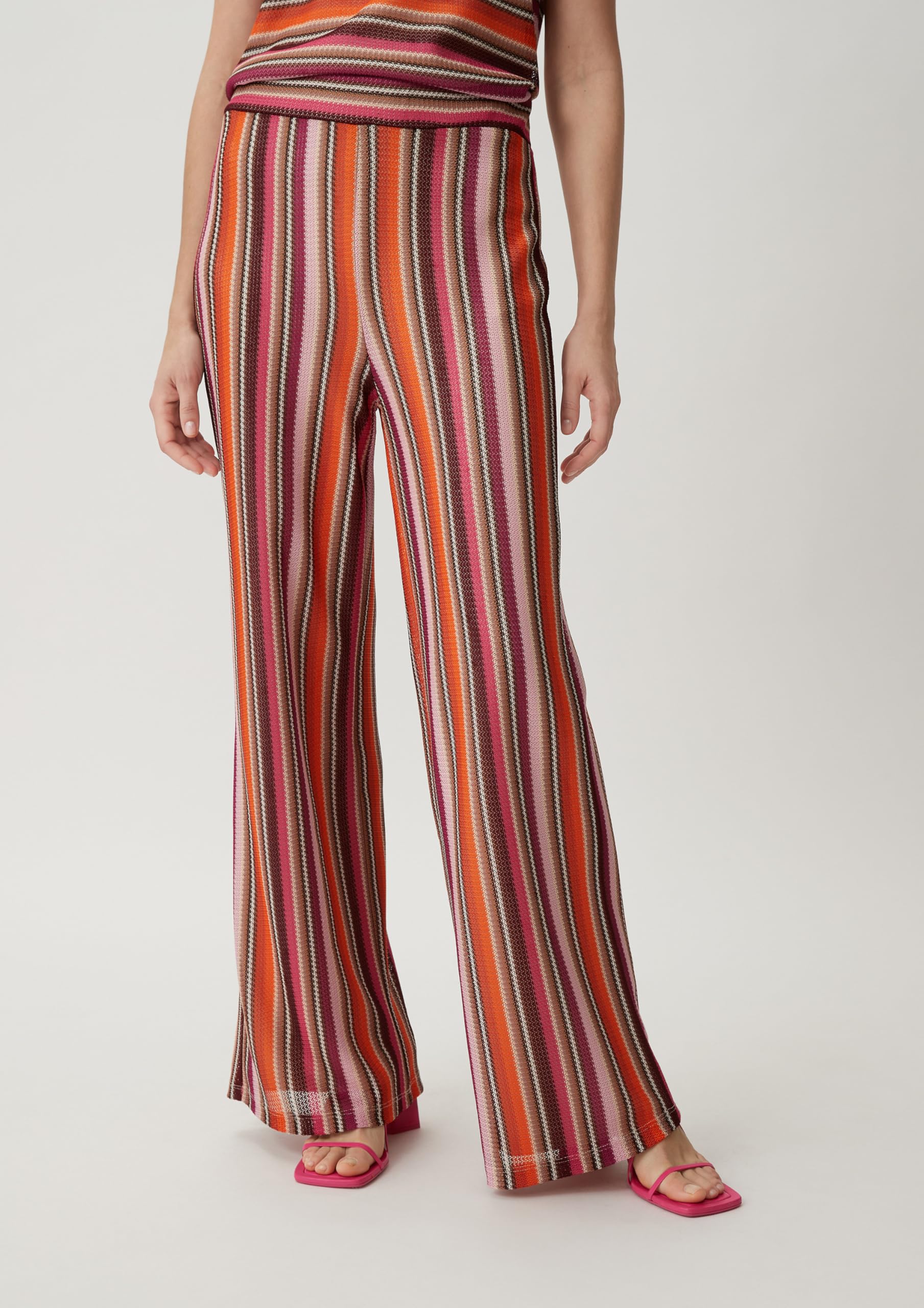 comma-trousers-2131495-hose-gr-36-streifen-lochmuster image 6