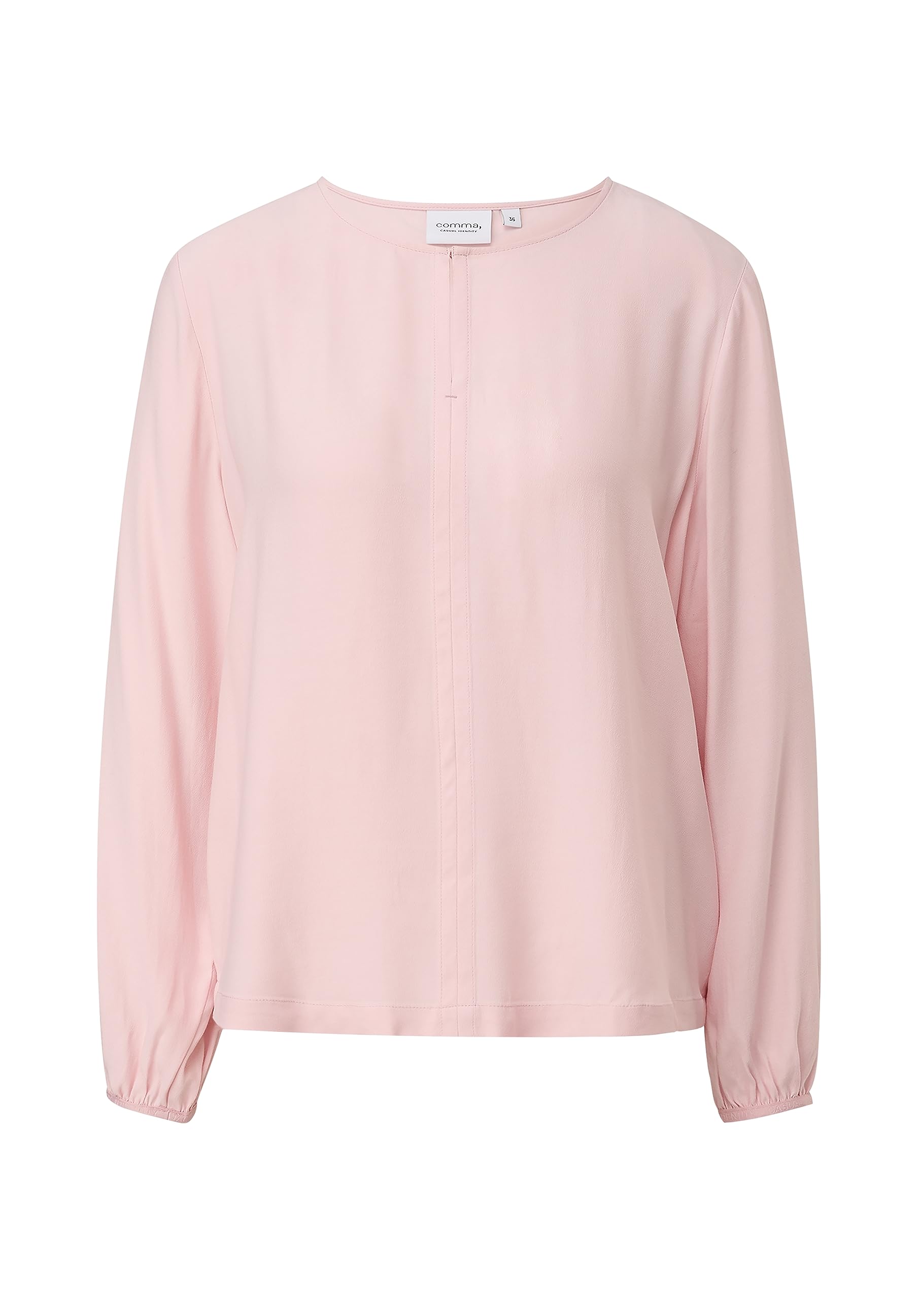 comma-langarmbluse-viskose-wei-loose-fit-damen image 4