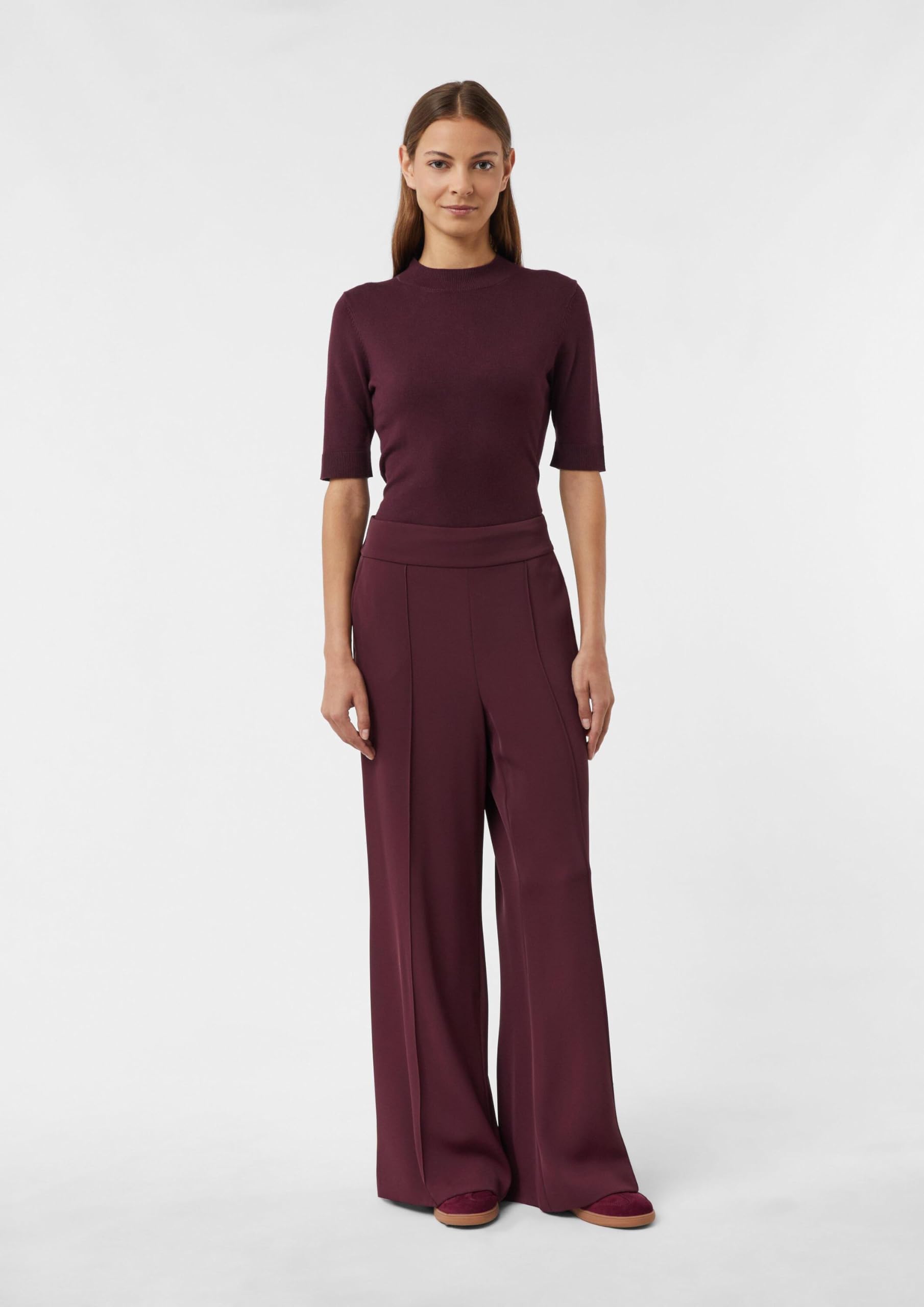 comma-klassische-marlenehose-hose-bordeaux-4922-gr-46 image 7