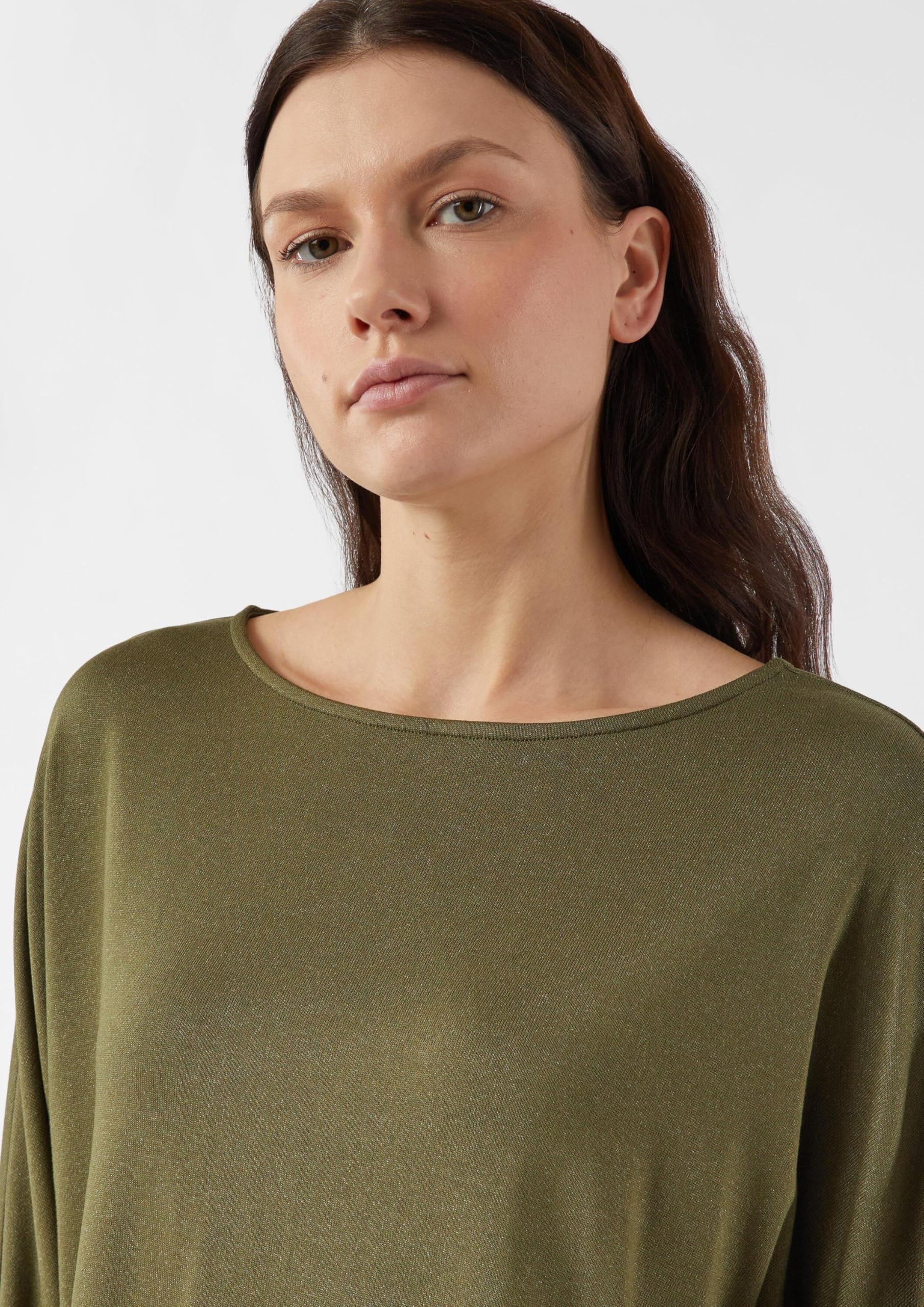 comma-2173414-t-shirt-langarm-relaxed-fit-42-olivgr-n image 3
