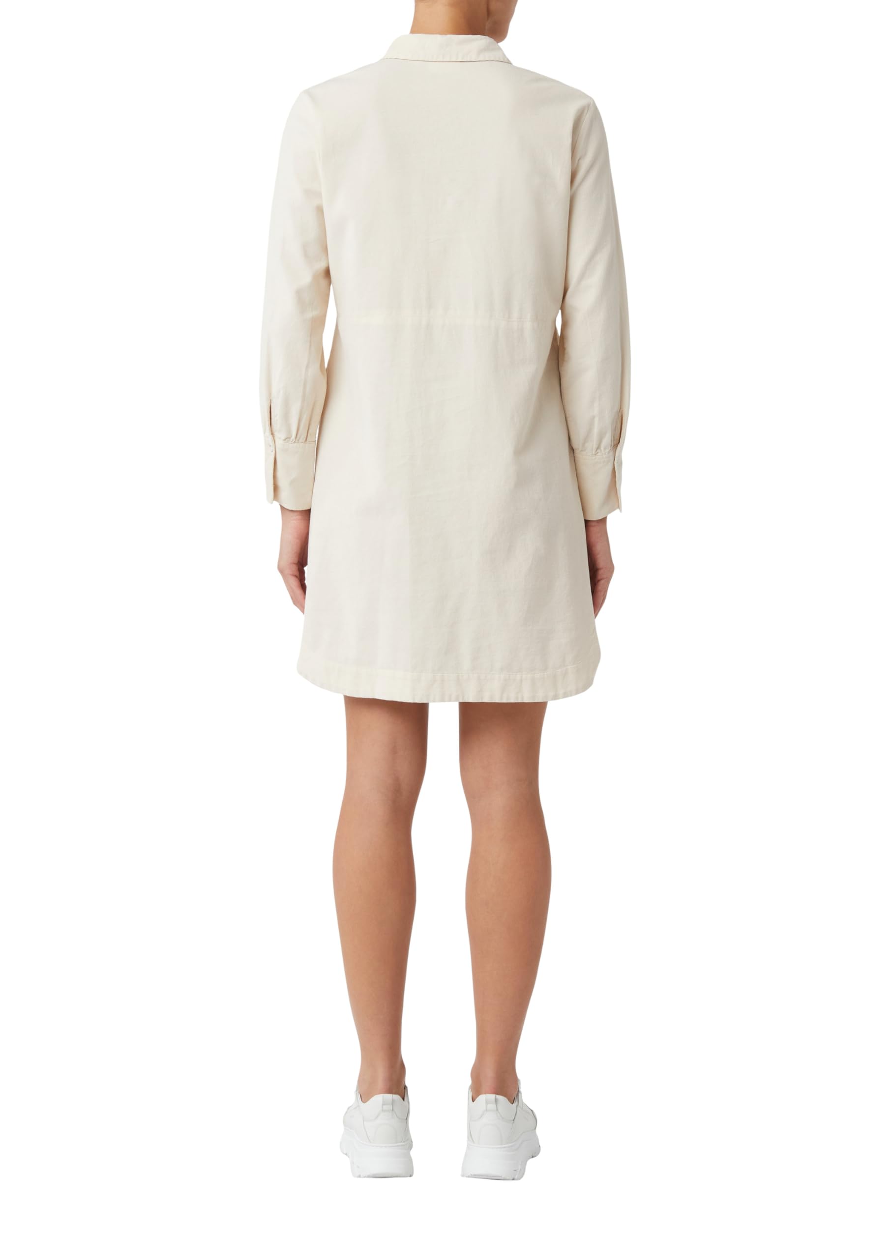 comma-hemdblusenkleid-damen-beige-gr-42-feincord image 2