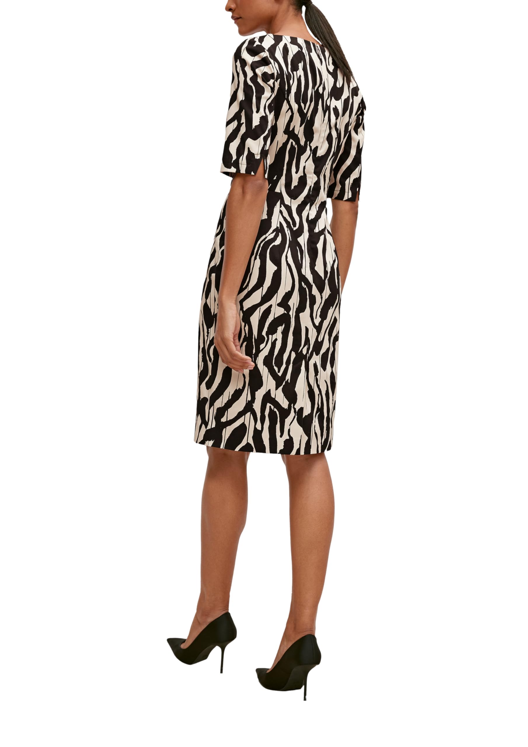 comma-kleid-allover-print-gr-36-damenkleid image 2