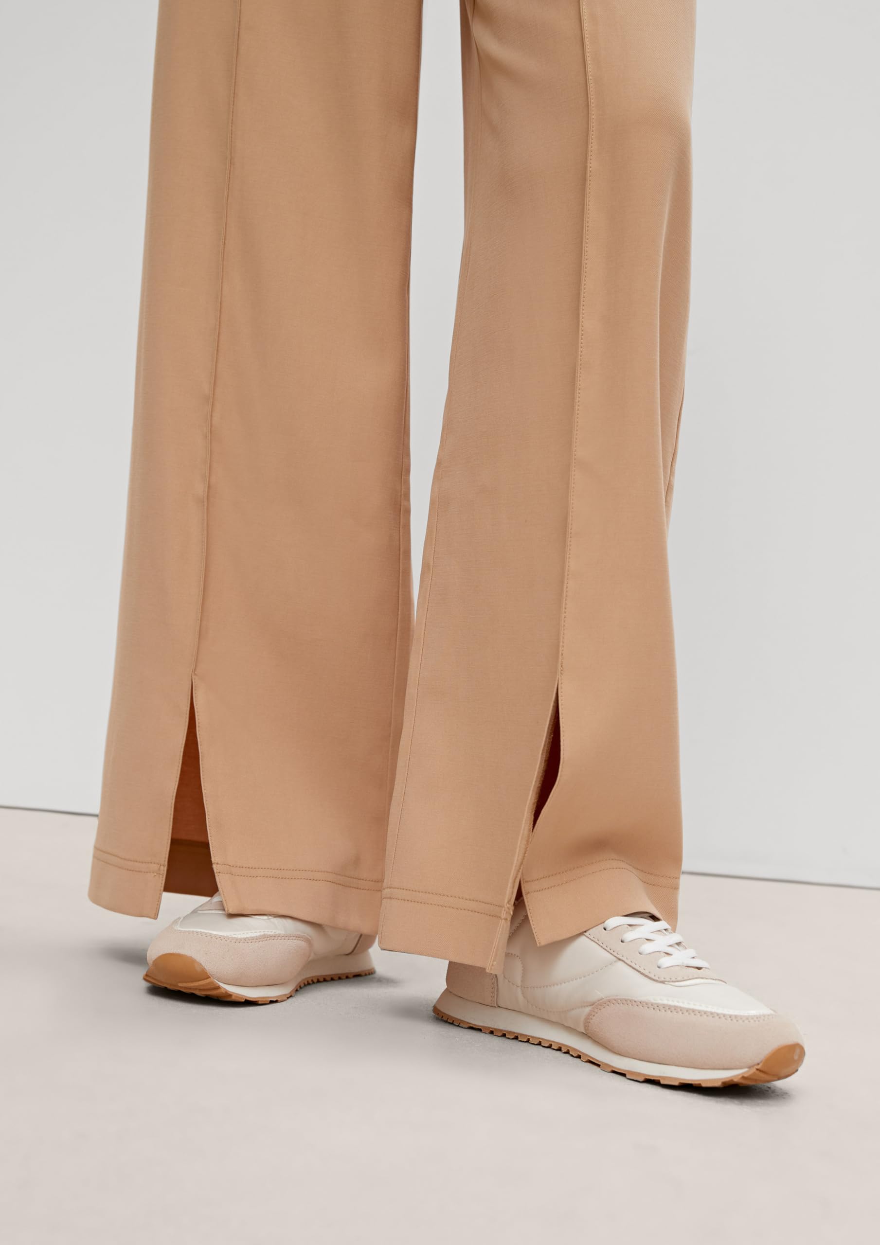 comma-marlenehose-saumschlitz-44-lang-damen-hose-beige image 6