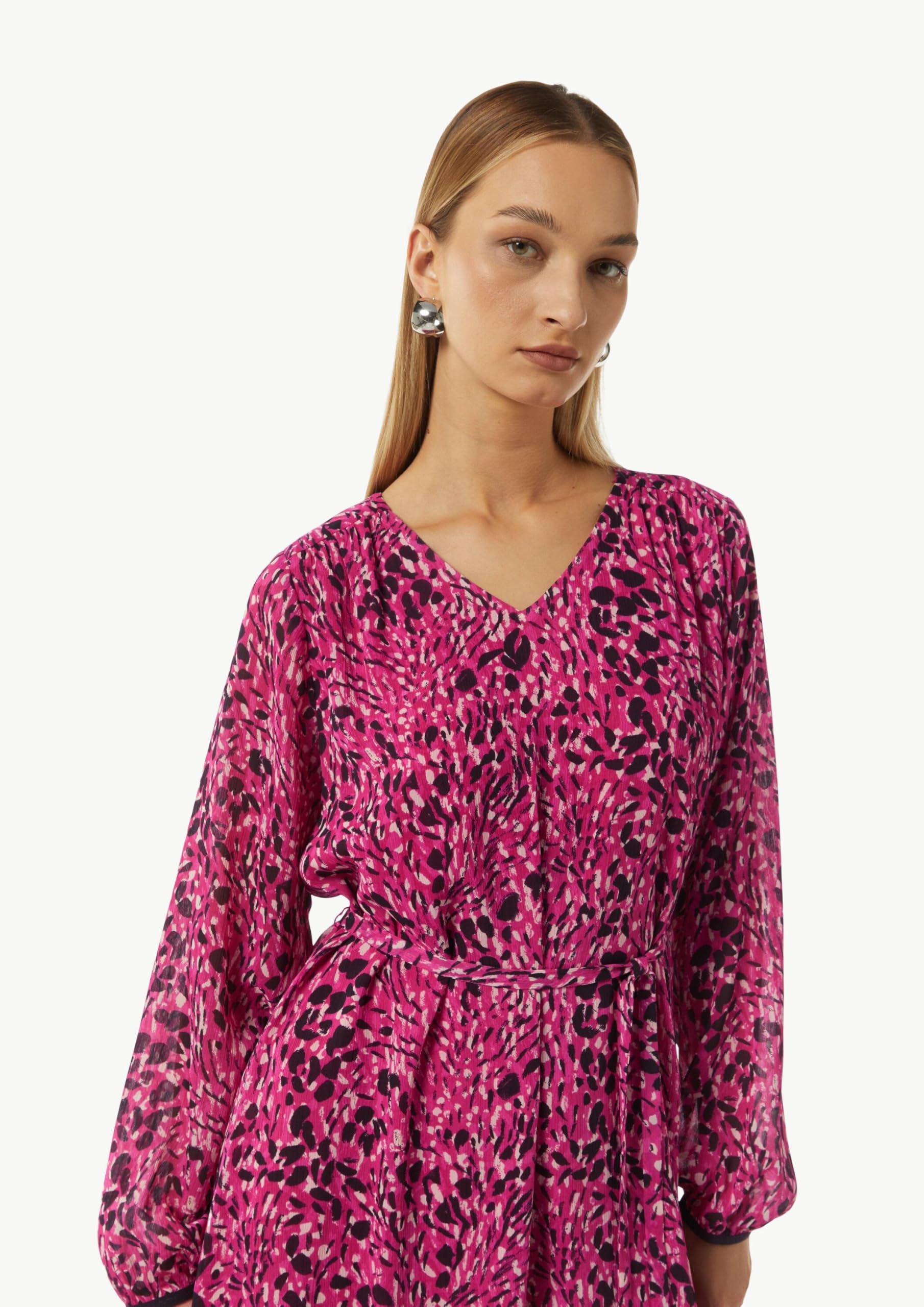 comma-kleid-all-over-print-bindeg-rtel-gr-e-38 image 4
