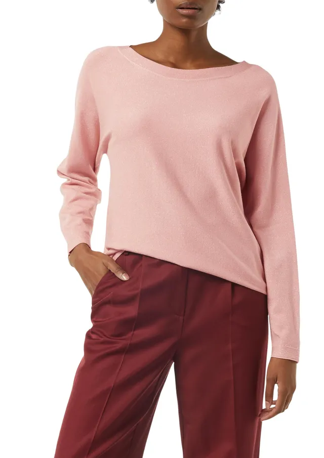 comma-strickpullover-glitzergarn-bordeaux-gr-34-46 image 1