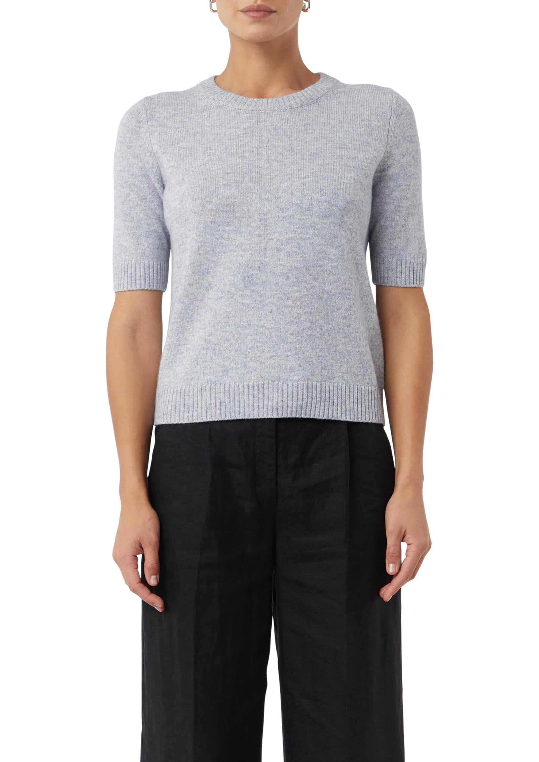comma-knitwear-strickpullover-kurzarm-gr-44-sandfarben image 8