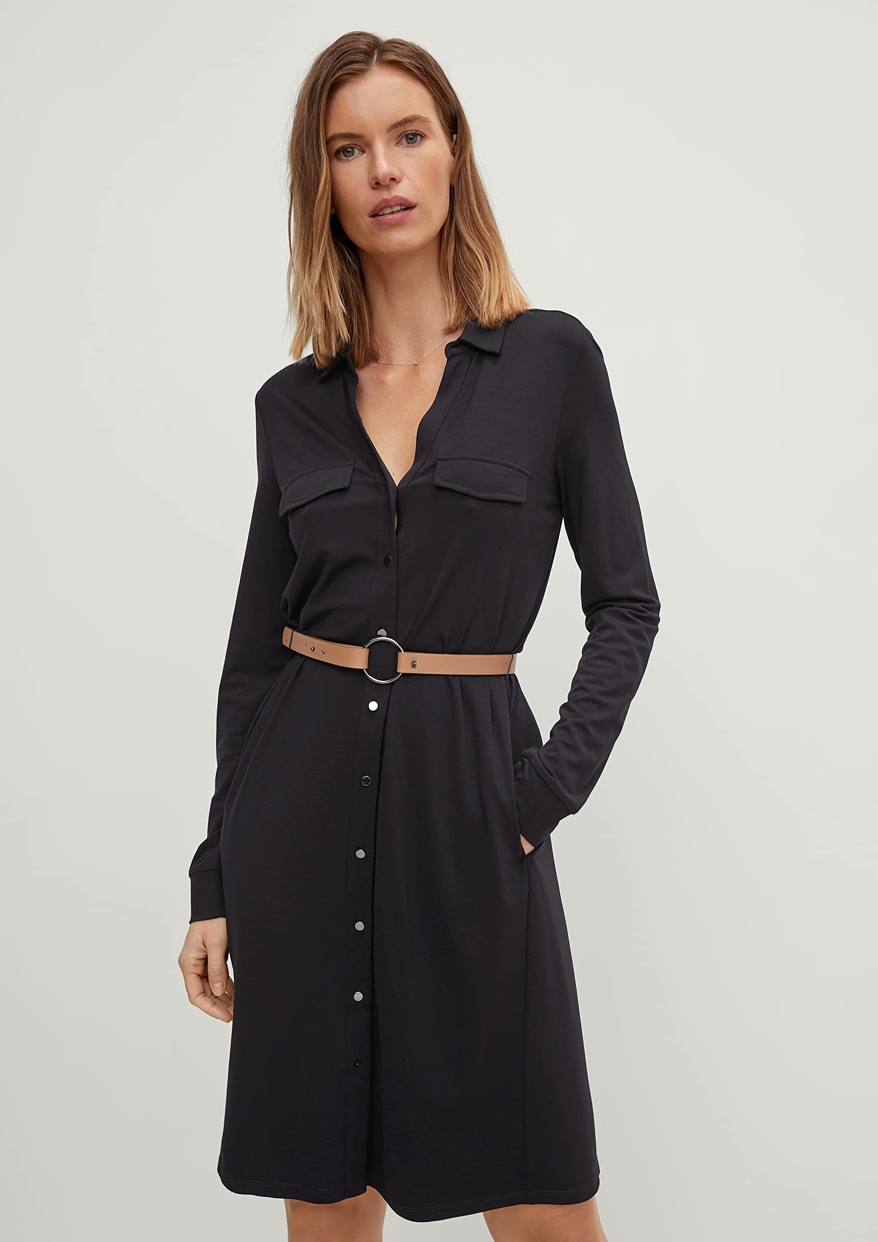 comma-kleid-kurz-damenkleid-business-alltagslook image 6