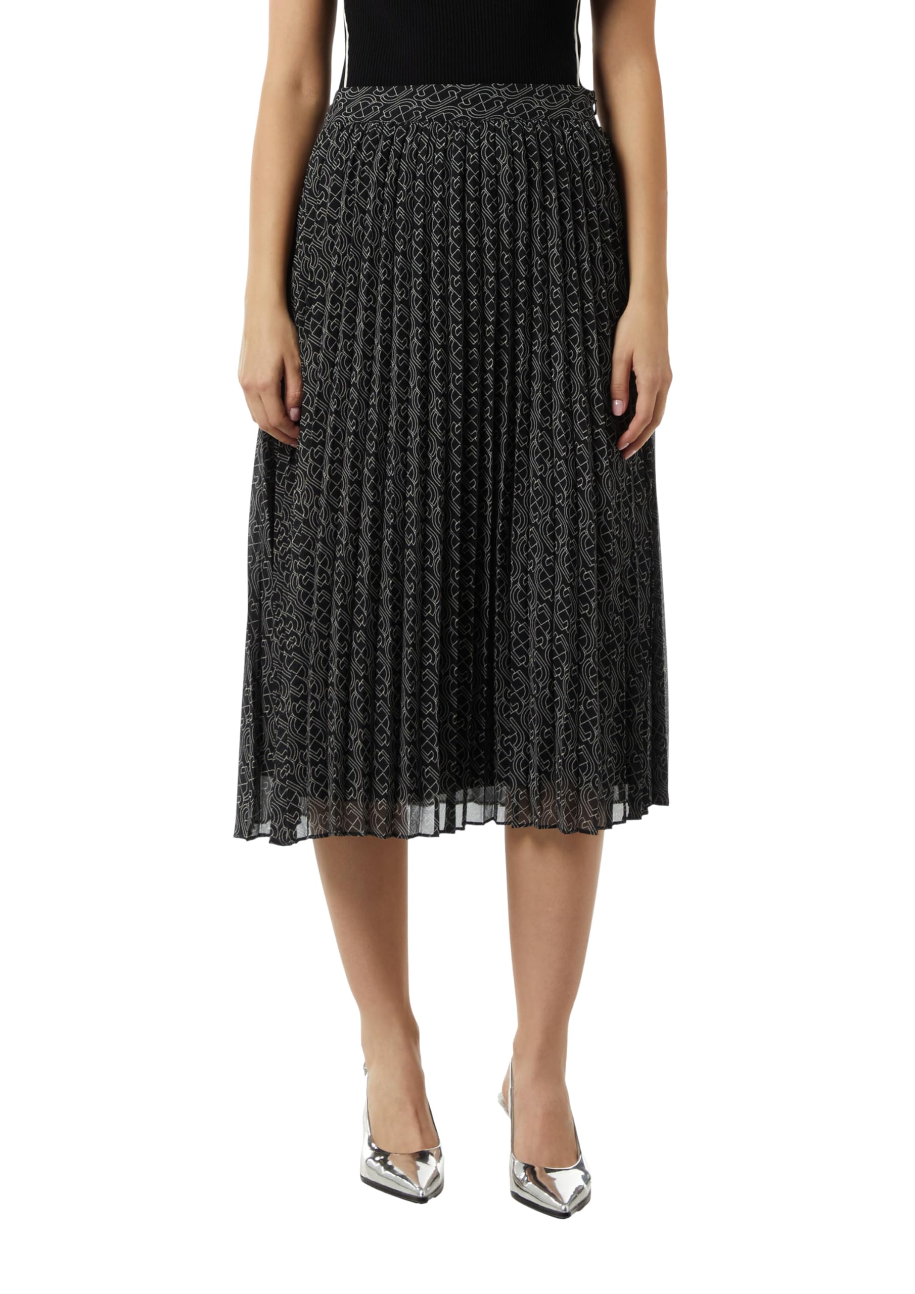 comma-skirts-plisseerock-2155806-gr-38-schwarz image 1