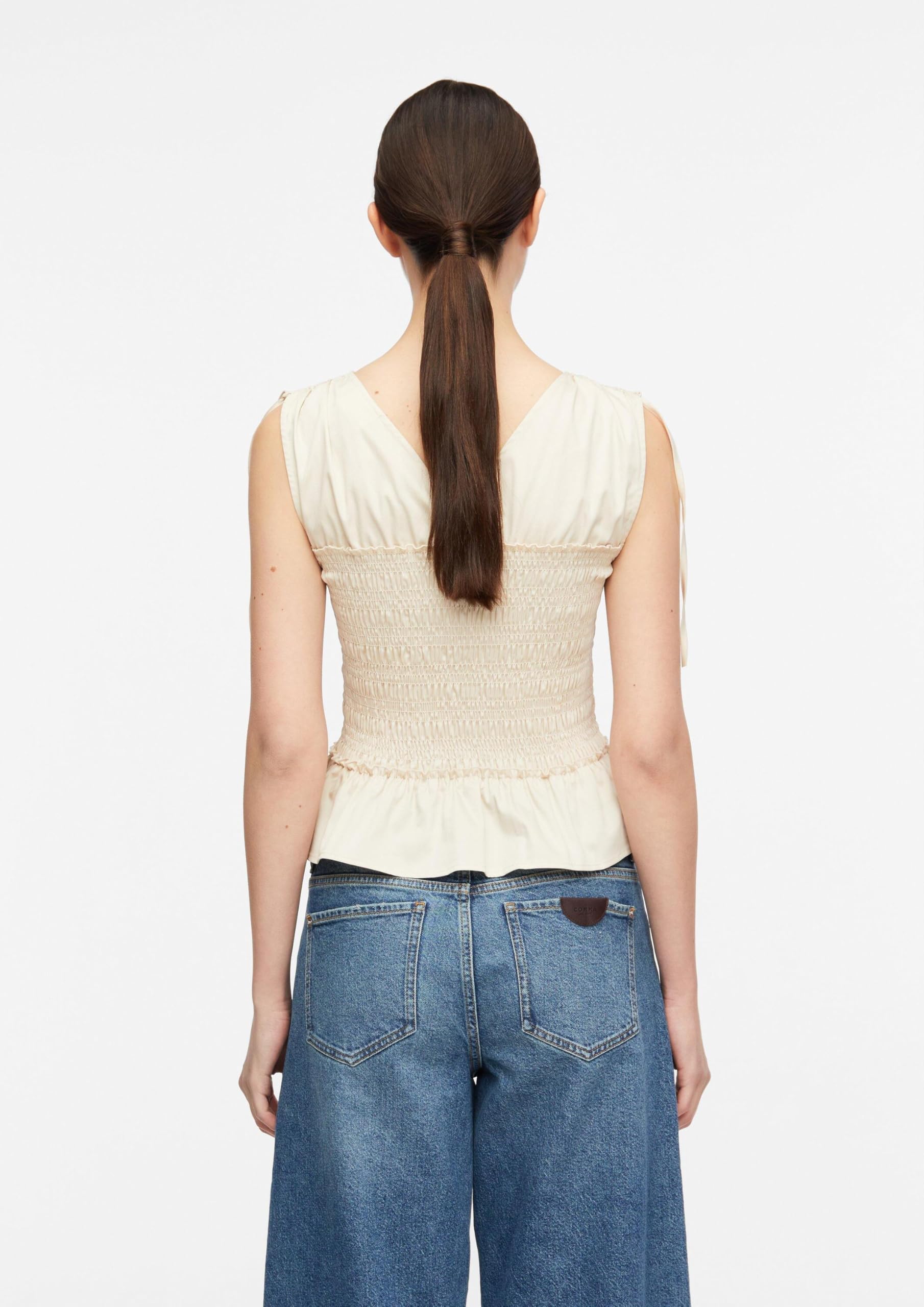 comma-bluse-damen-2180557-rmellos-beige-gr-34 image 7